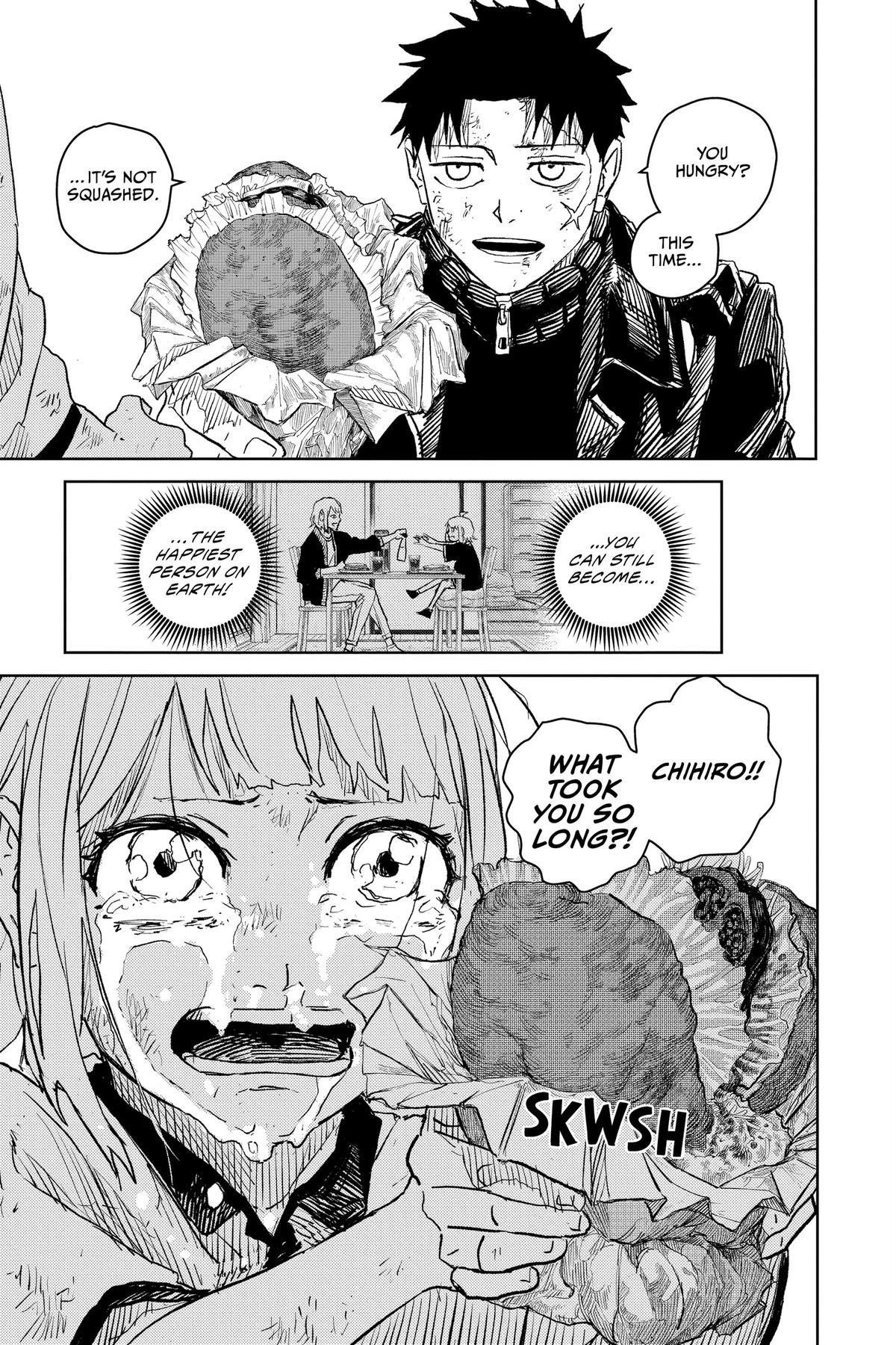 Kagurabachi Manga Chapter 15 page 19 - Food scene