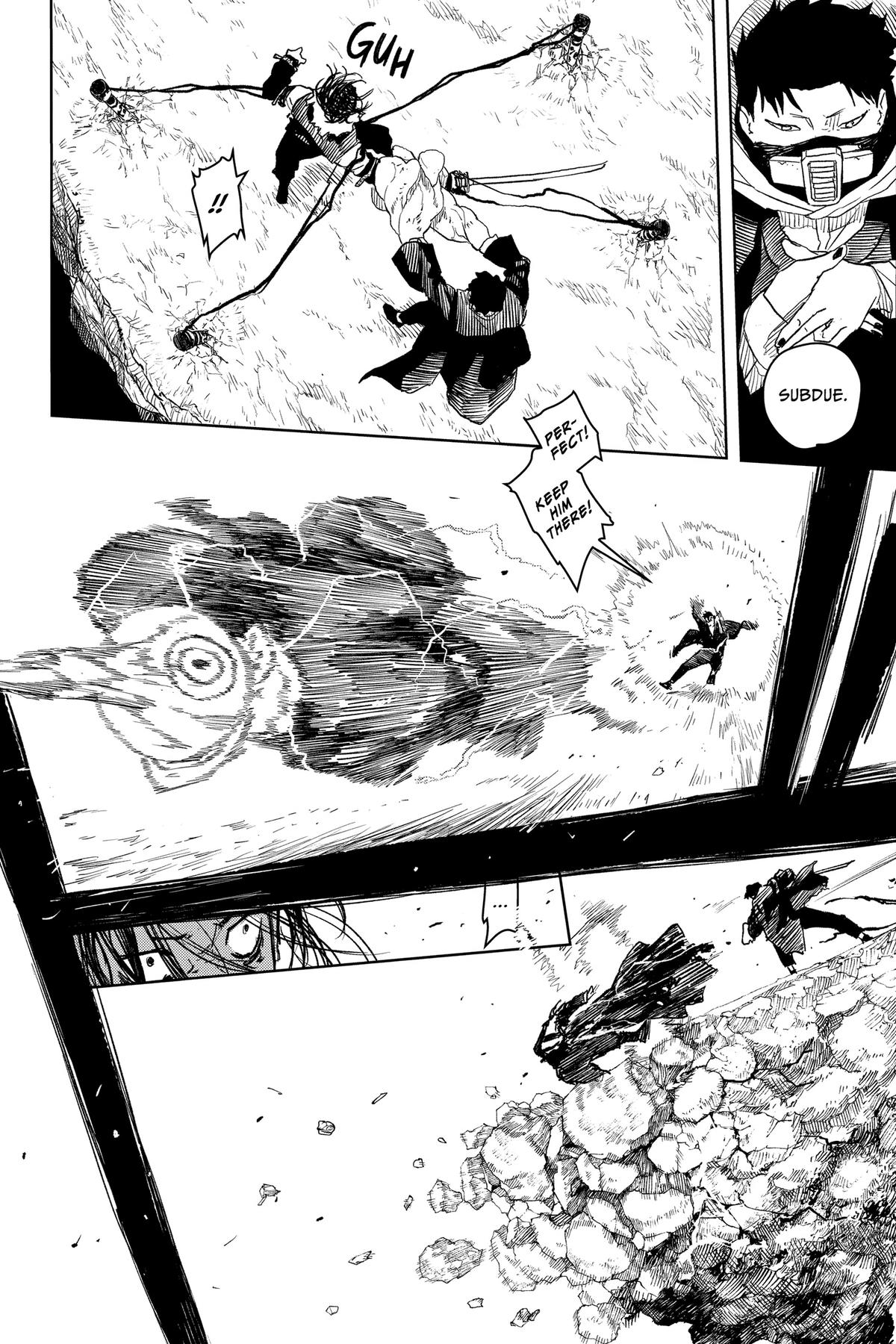 Kagurabachi Manga Chapter 16 page 10 - Silence scene