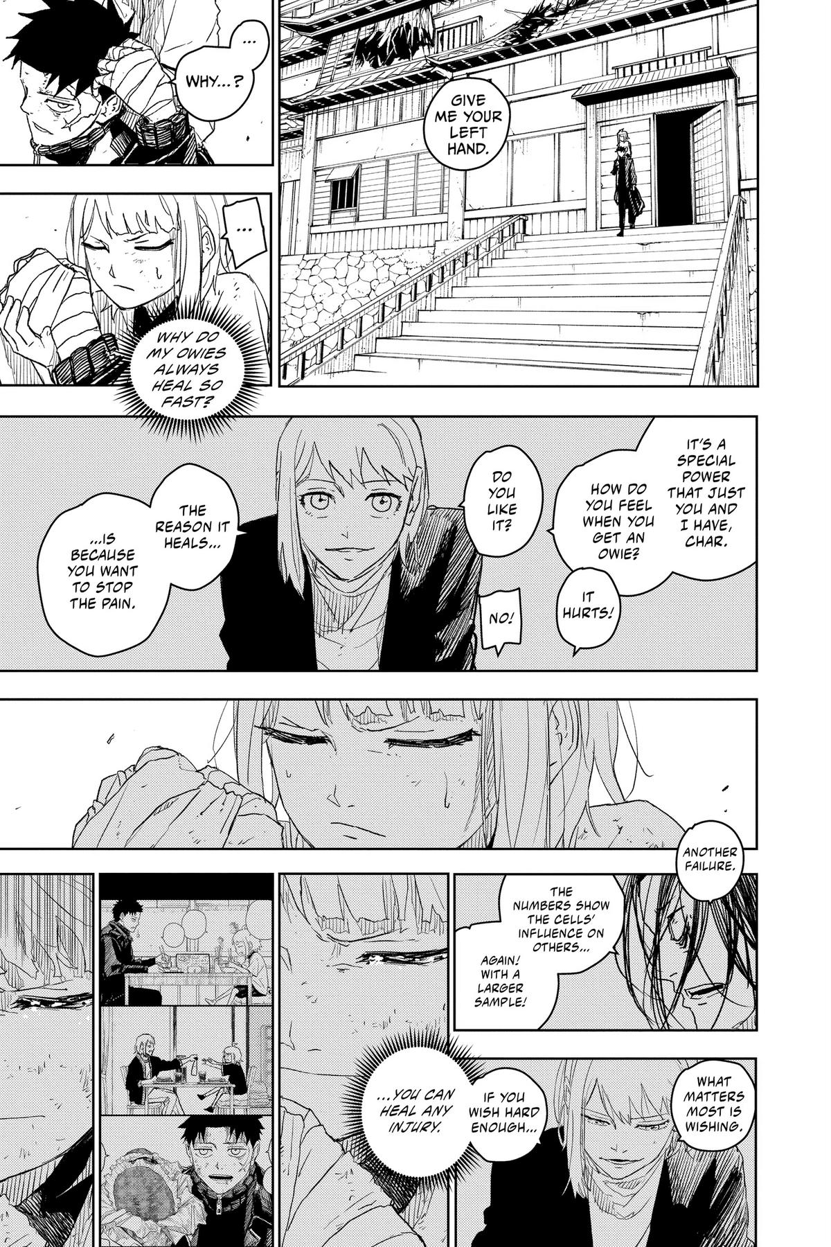 Kagurabachi Manga Chapter 16 page 3 - Silence scene