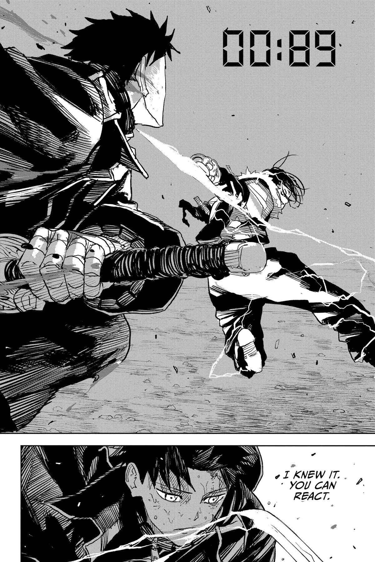 Kagurabachi Manga Chapter 17 page 14 - Tea scene