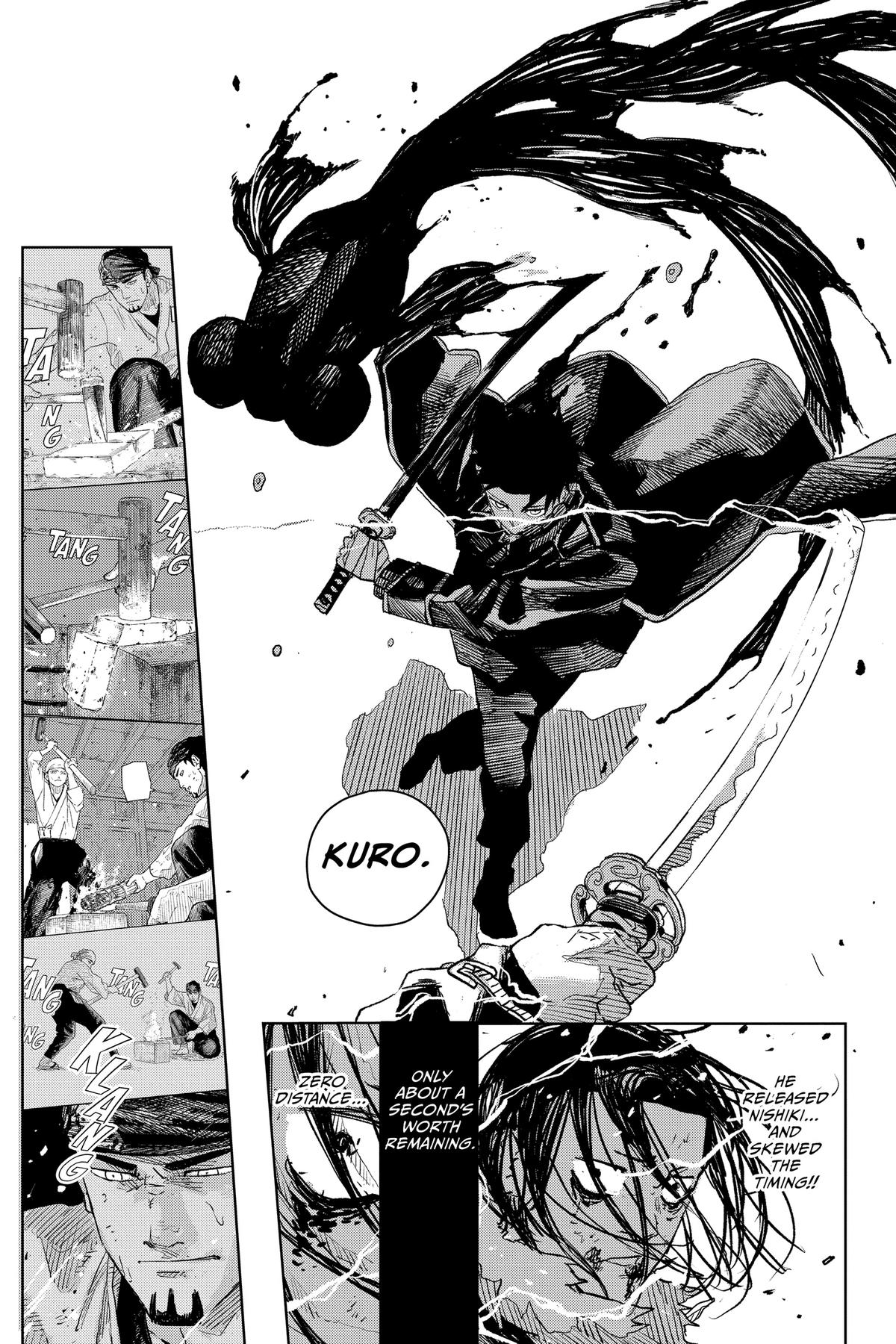 Kagurabachi Manga Chapter 17 page 15 - Tea scene