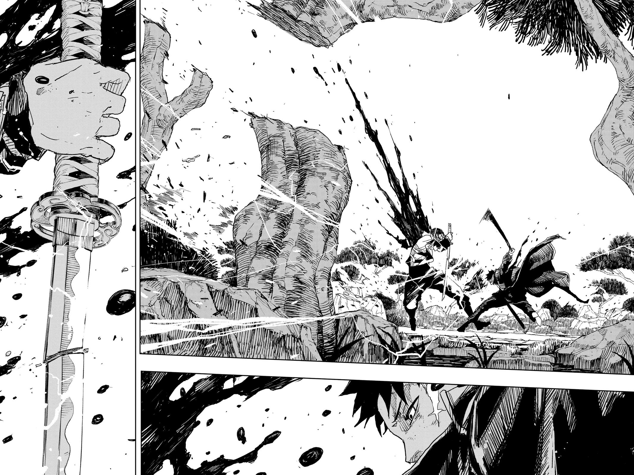 Kagurabachi Manga Chapter 17 page 16 - Tea scene