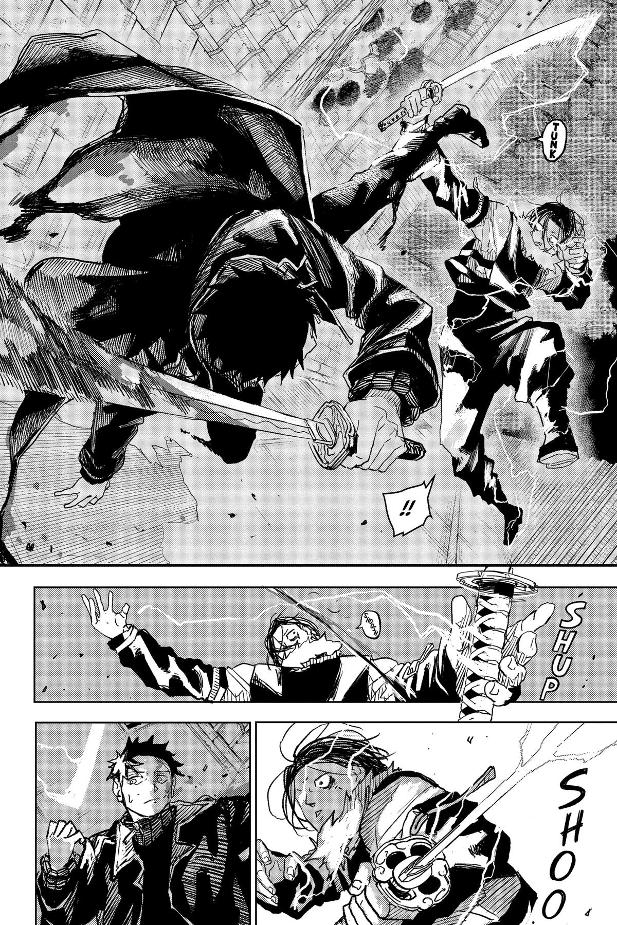 Kagurabachi Manga Chapter 17 page 7 - Tea scene