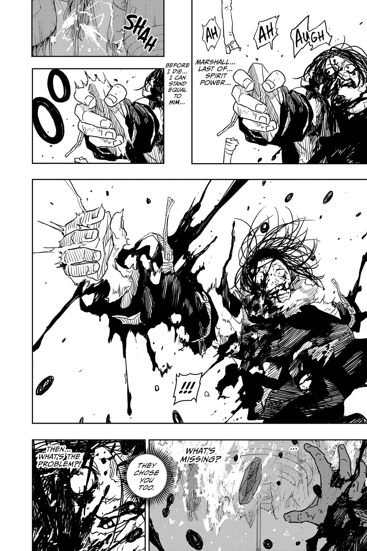 Kagurabachi Manga Chapter 18 page 8 - Roar scene