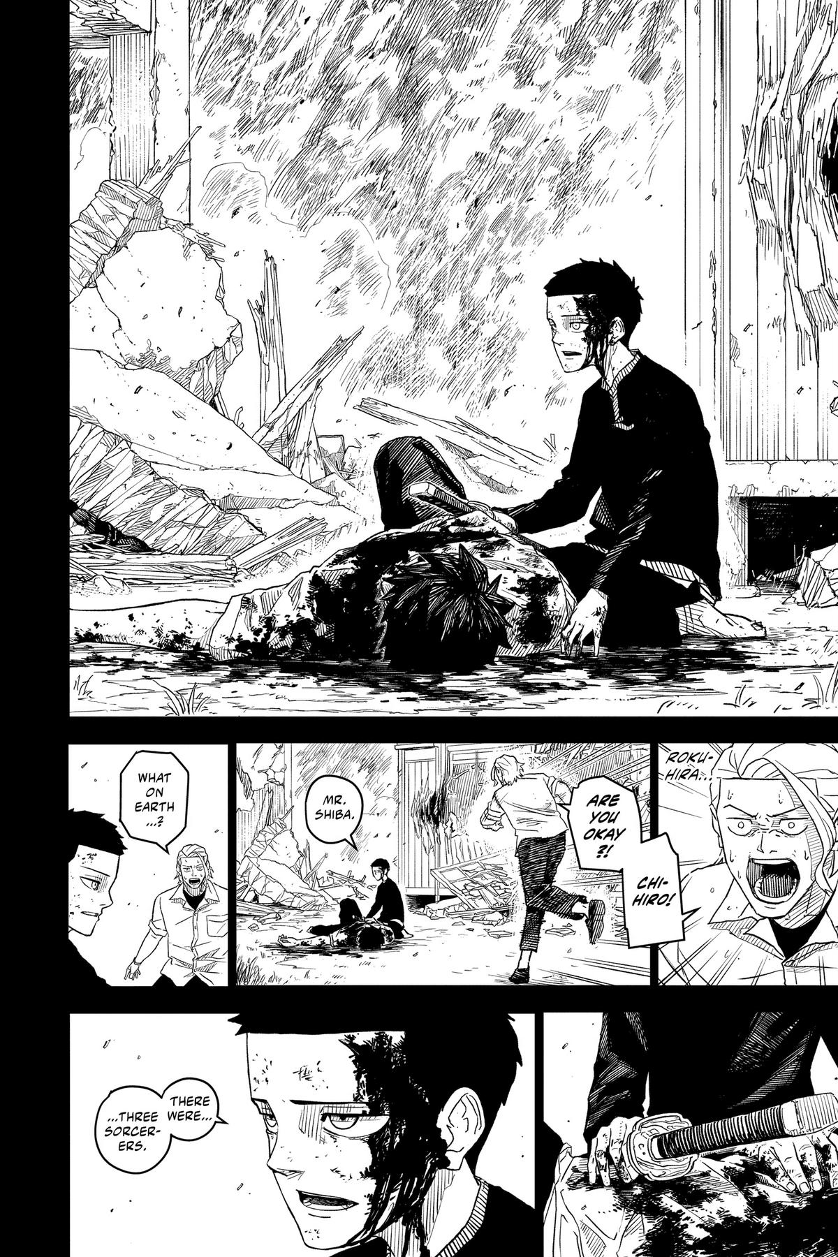 Kagurabachi Manga Chapter 2 page 12 - Heaps scene