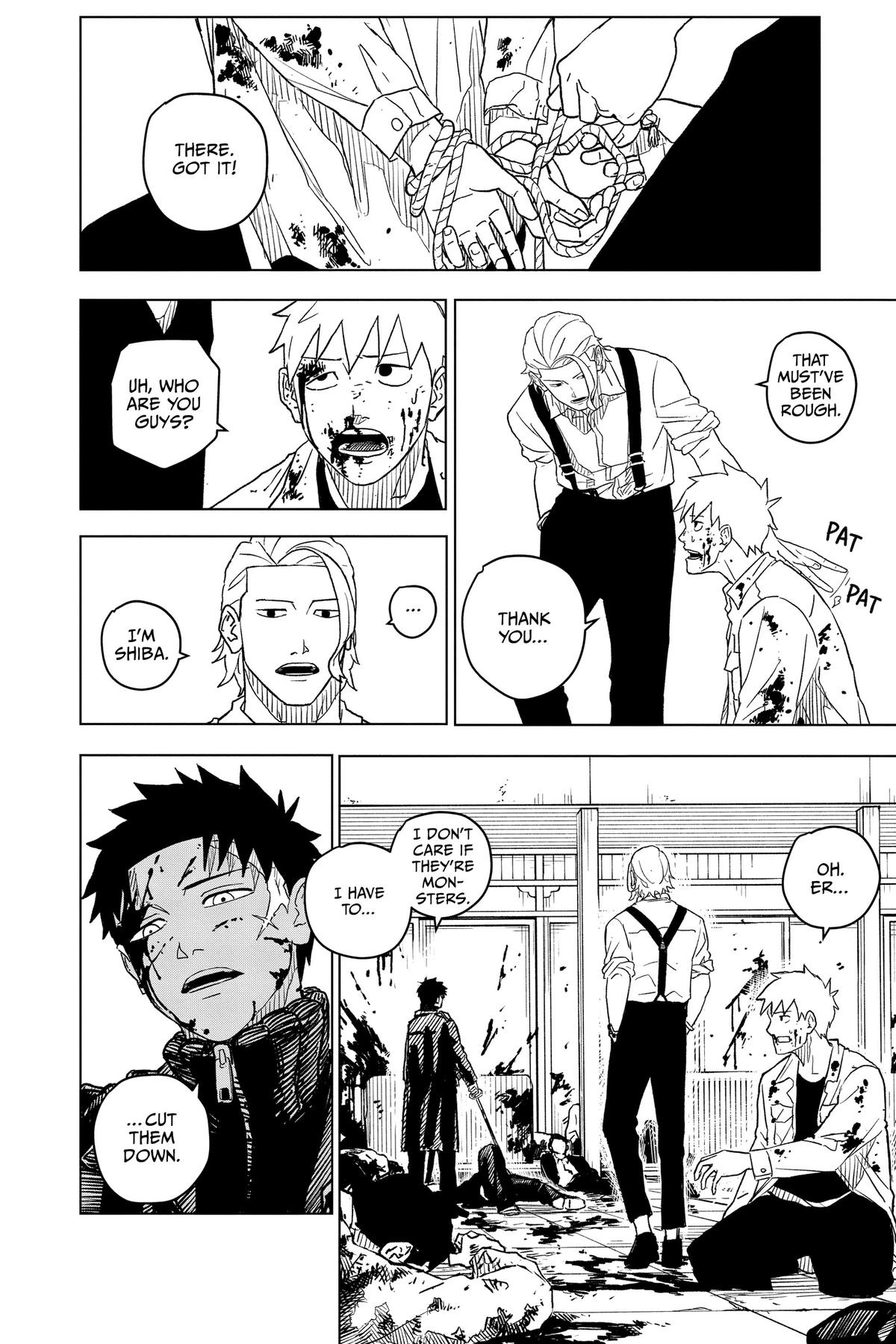 Kagurabachi Manga Chapter 2 page 2 - Heaps scene