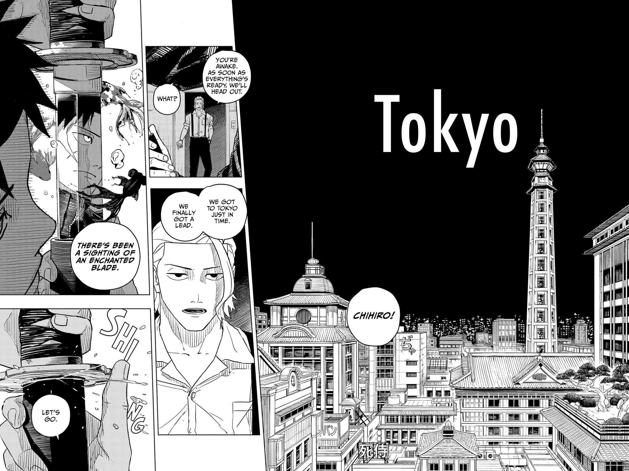 Kagurabachi Manga Chapter 2 page 22 - Heaps scene