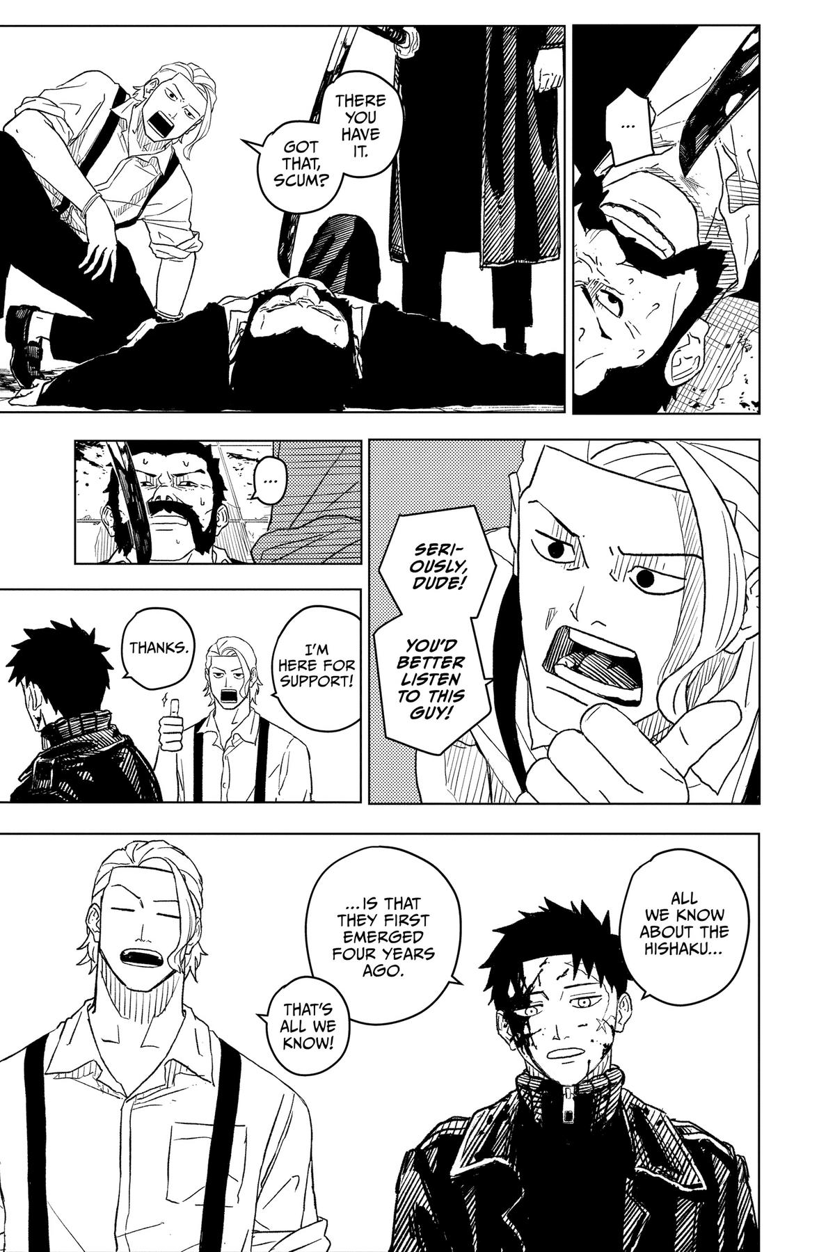 Kagurabachi Manga Chapter 2 page 3 - Heaps scene