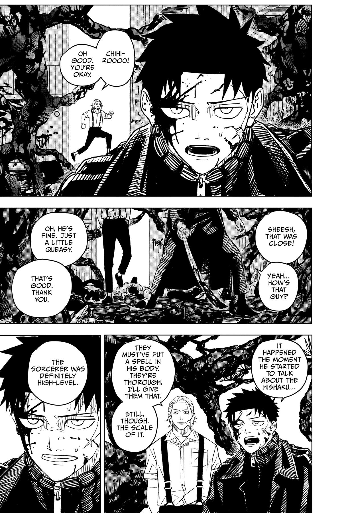 Kagurabachi Manga Chapter 2 page 8 - Heaps scene