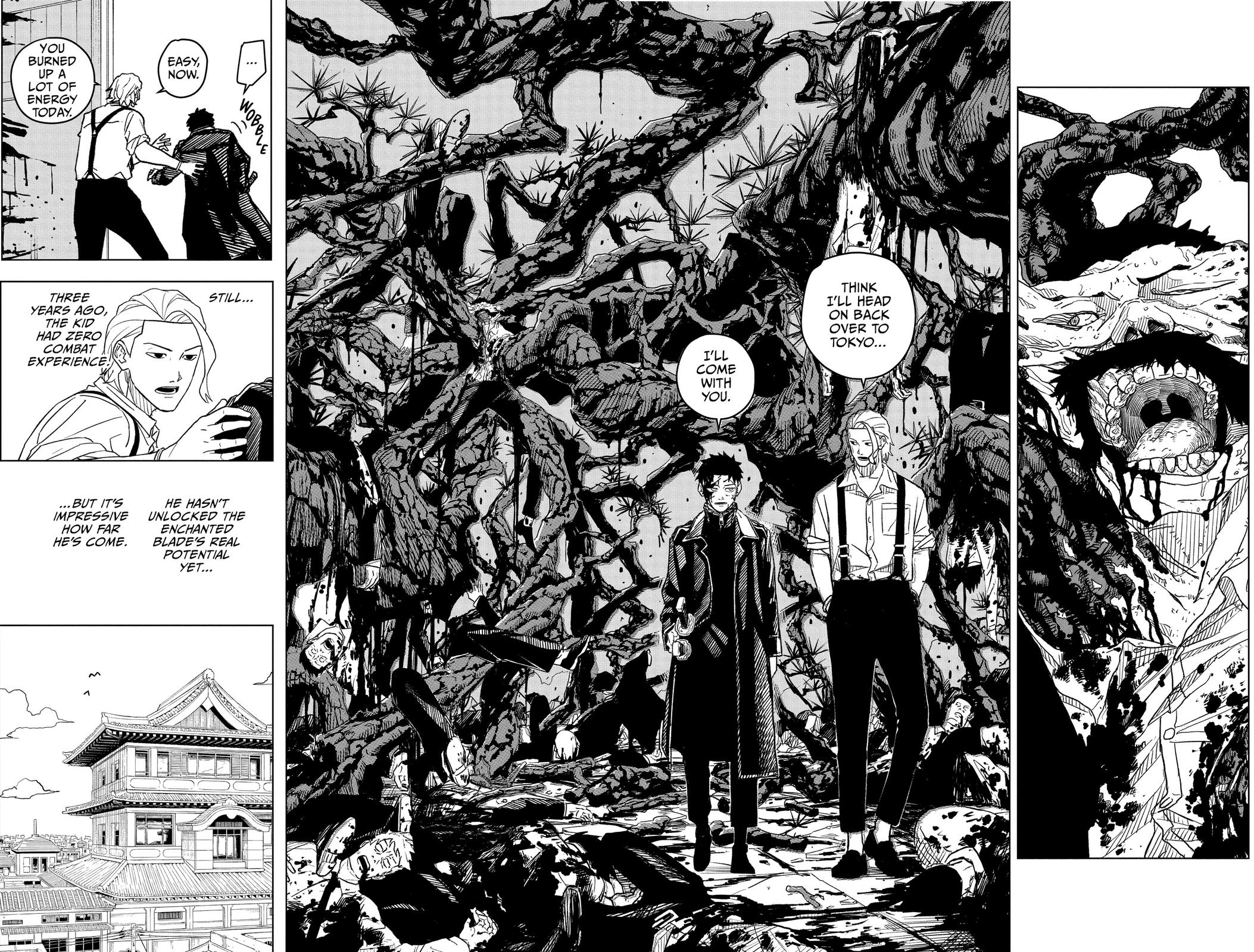 Kagurabachi Manga Chapter 2 page 9 - Heaps scene