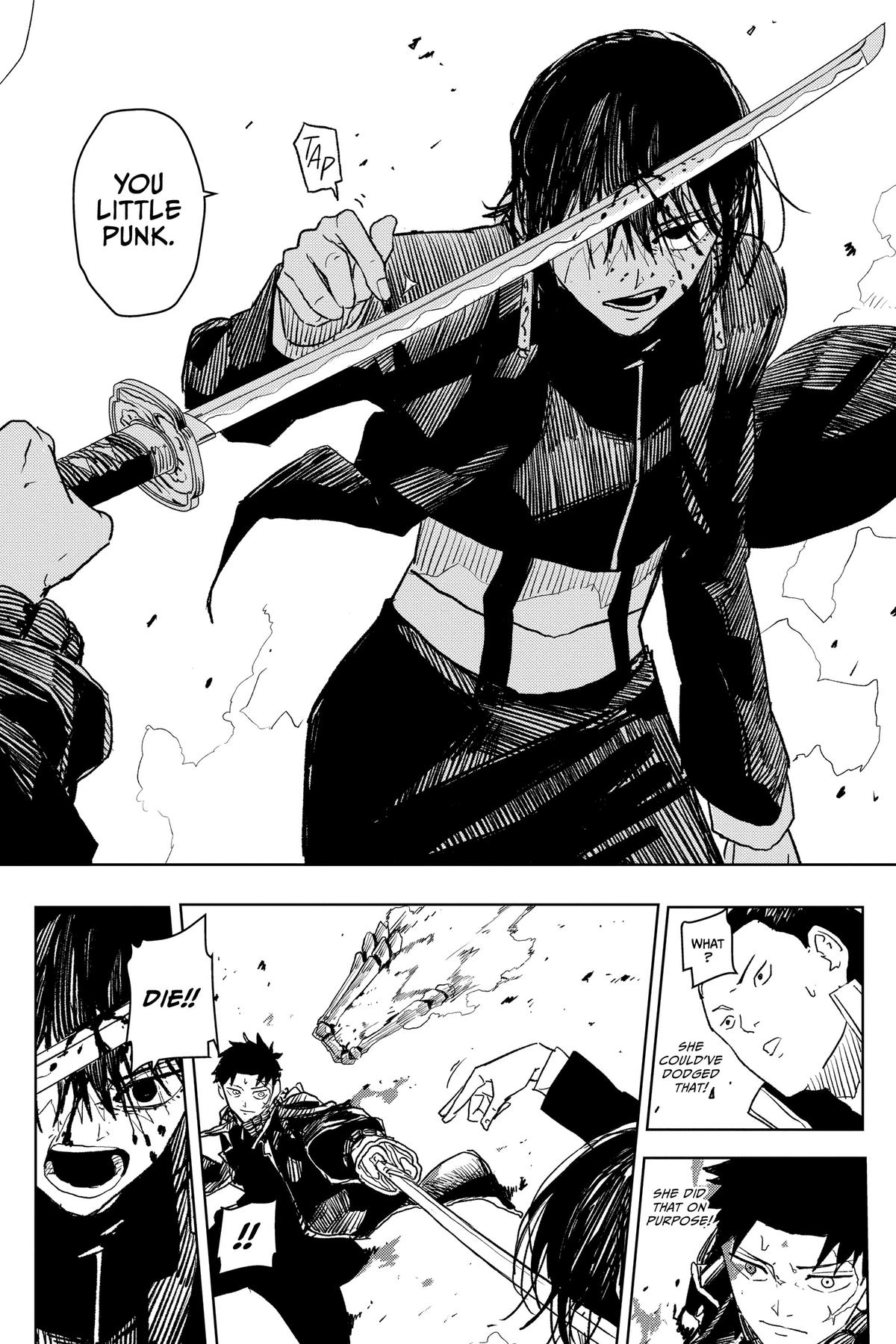 Kagurabachi Manga Chapter 21 page 10 - Lukewarm scene