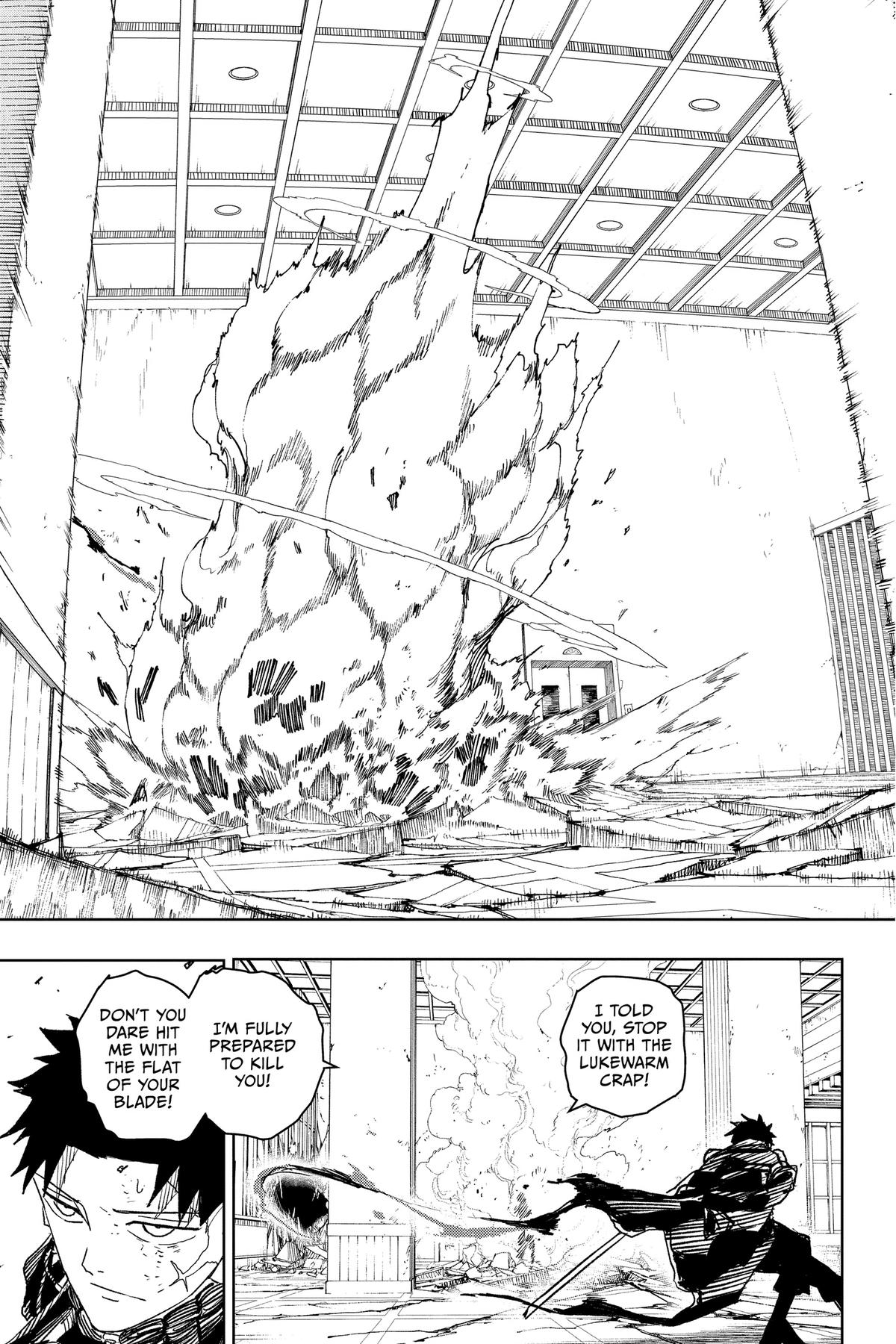 Kagurabachi Manga Chapter 21 page 11 - Lukewarm scene