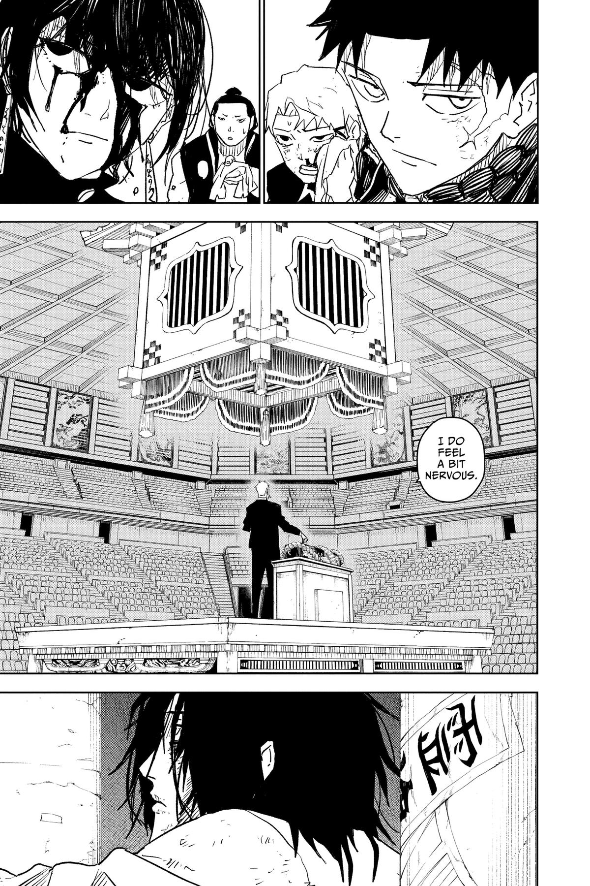 Kagurabachi Manga Chapter 21 page 19 - Lukewarm scene