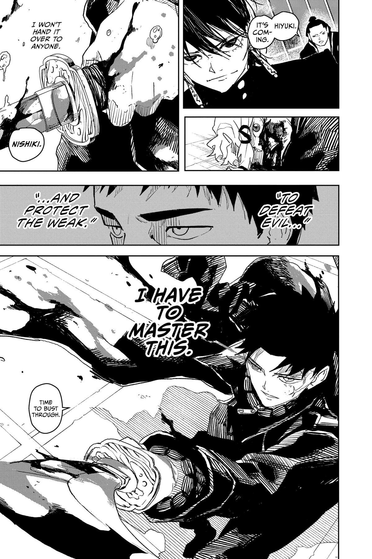 Kagurabachi Manga Chapter 21 page 5 - Lukewarm scene