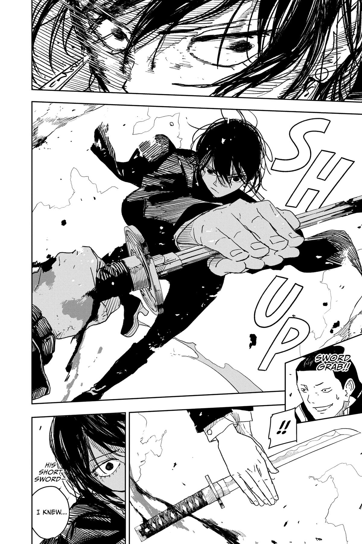 Kagurabachi Manga Chapter 21 page 8 - Lukewarm scene