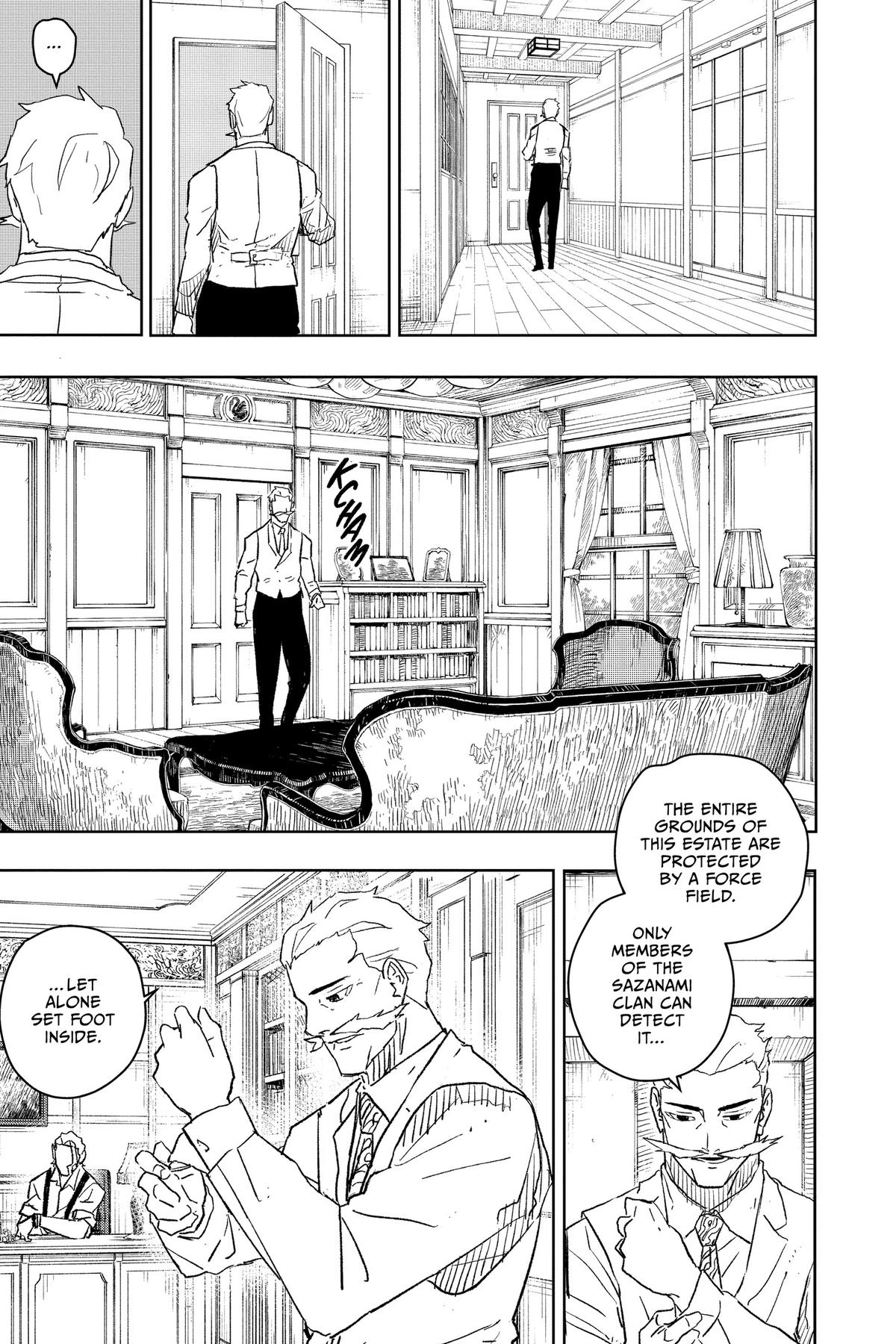 Kagurabachi Manga Chapter 22 page 17 - Deadlock scene