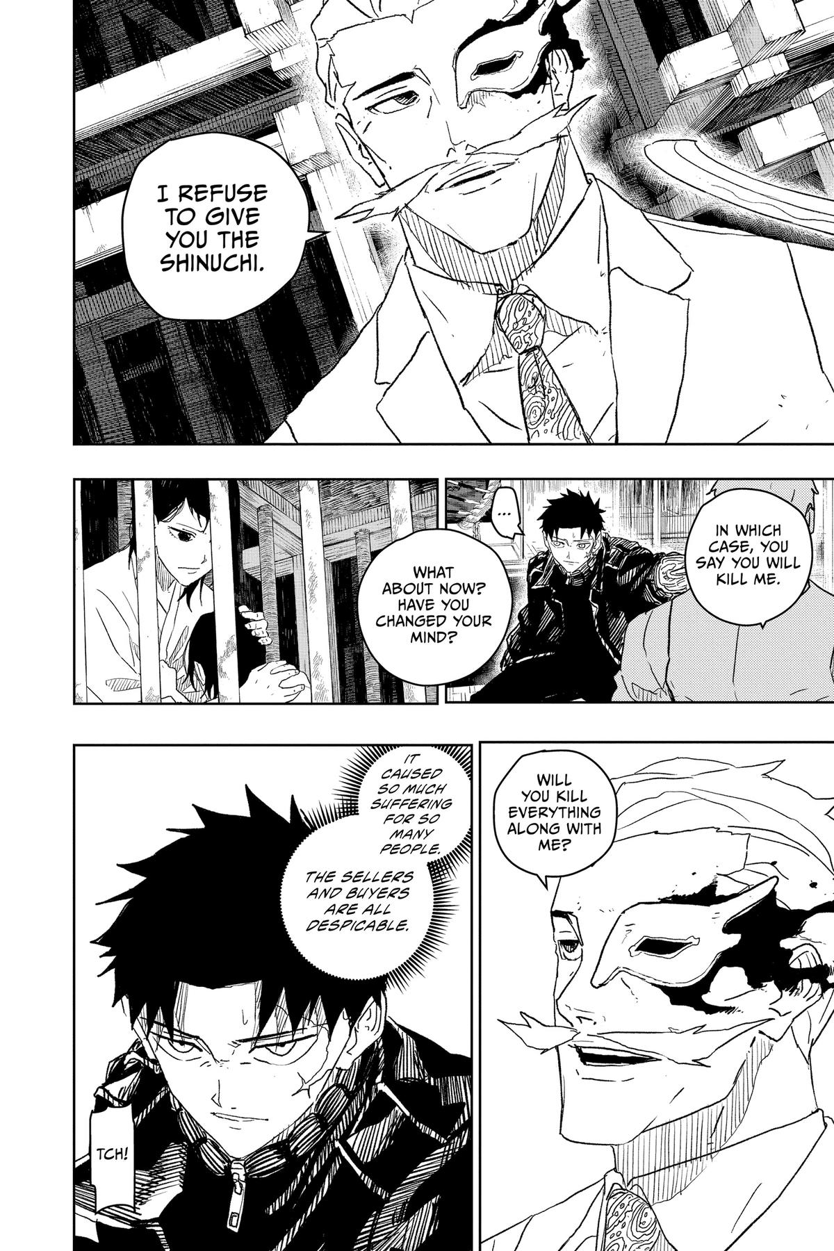 Kagurabachi Manga Chapter 23 page 13 - Storehouse scene