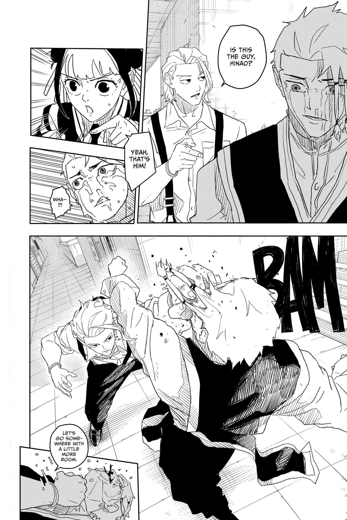 Kagurabachi Manga Chapter 24 page 14 - Hunters scene