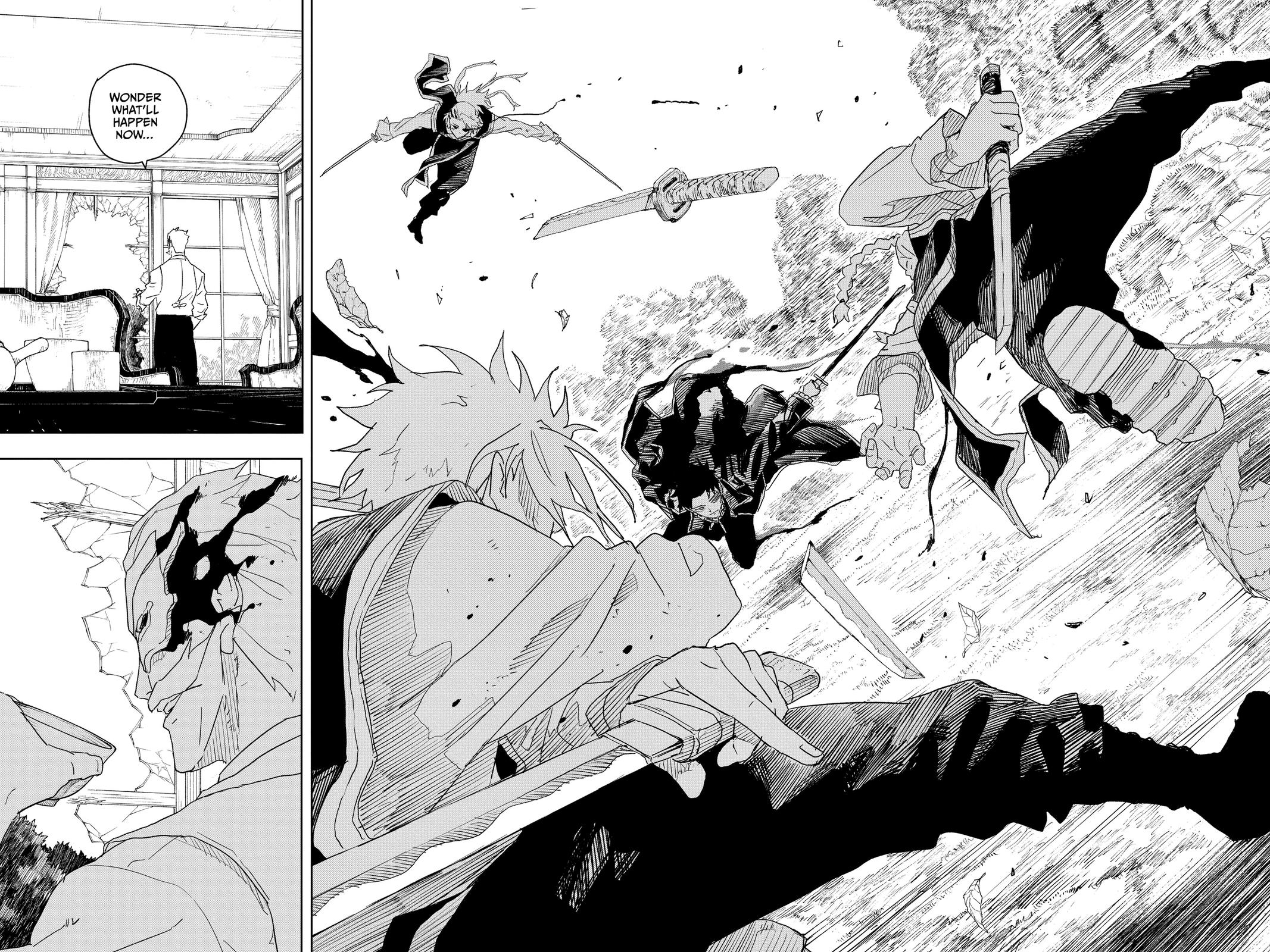 Kagurabachi Manga Chapter 24 page 18 - Hunters scene