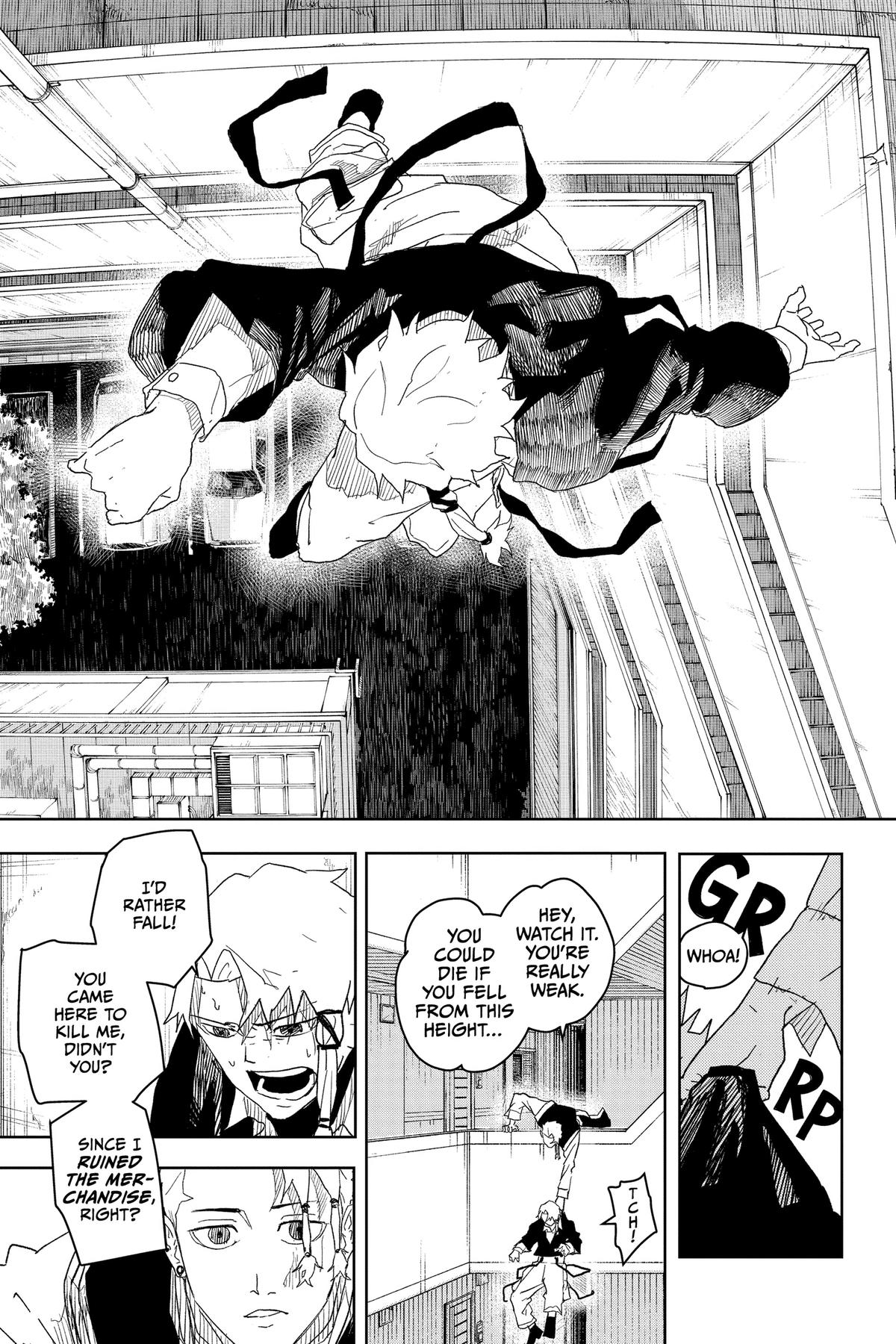 Kagurabachi Manga Chapter 24 page 9 - Hunters scene