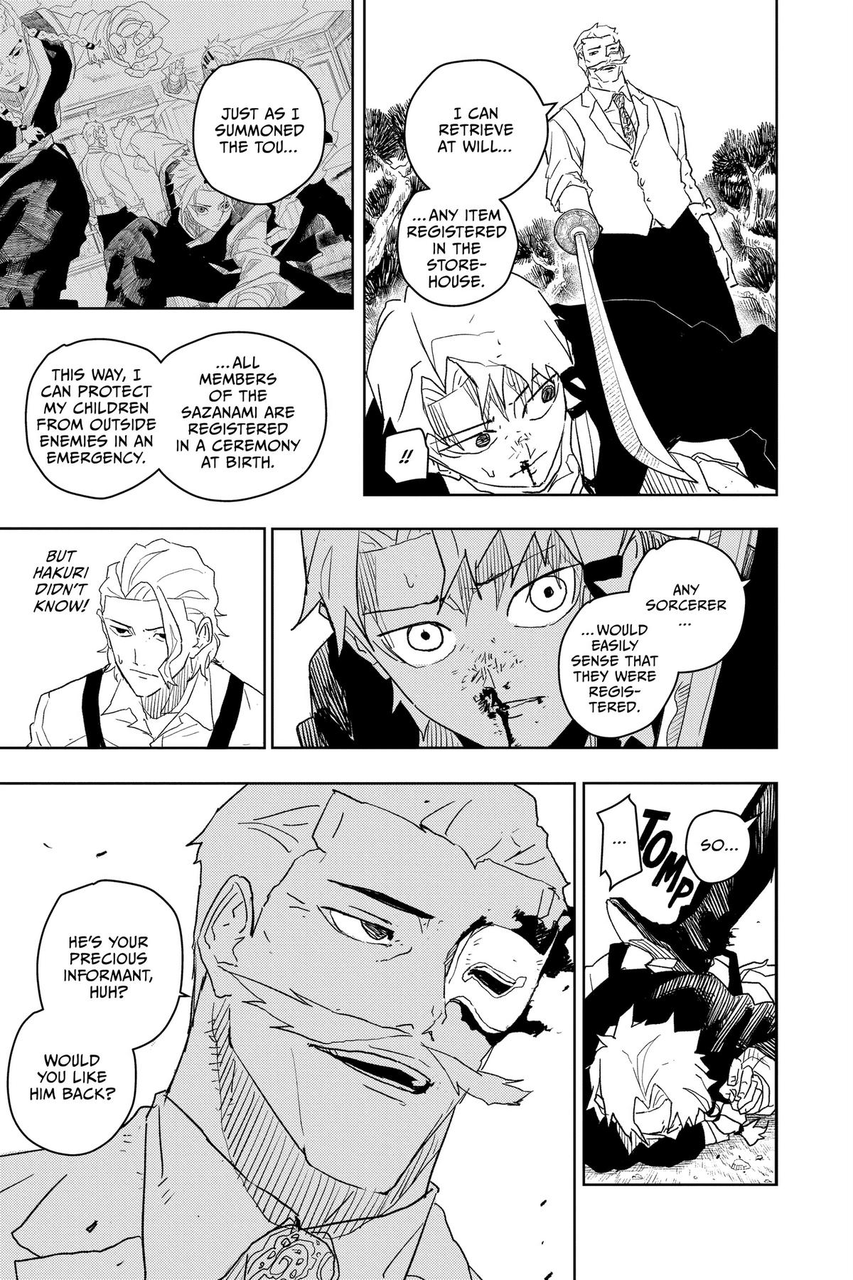 Kagurabachi Manga Chapter 25 page 11 - Deal scene