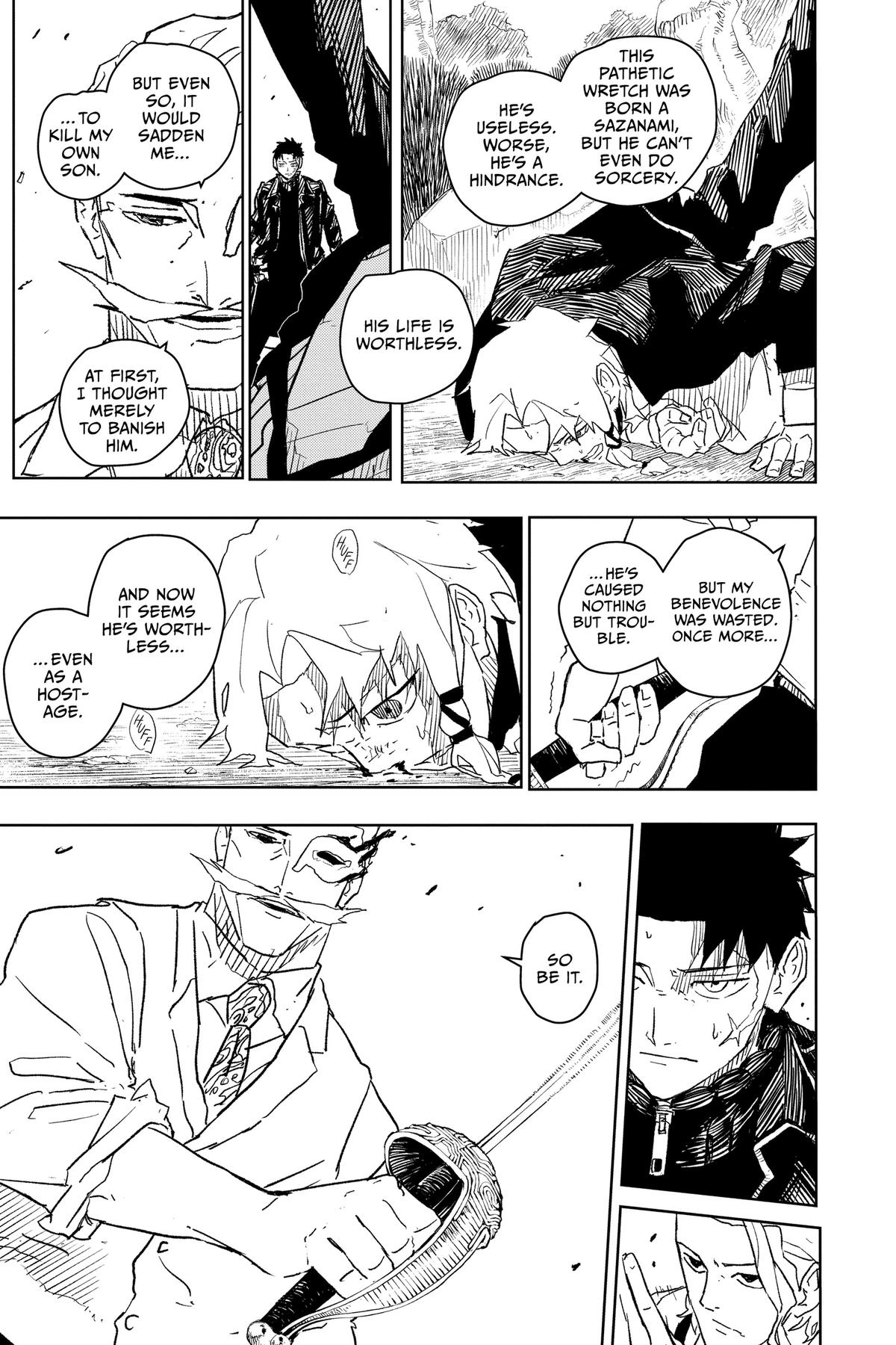 Kagurabachi Manga Chapter 25 page 13 - Deal scene