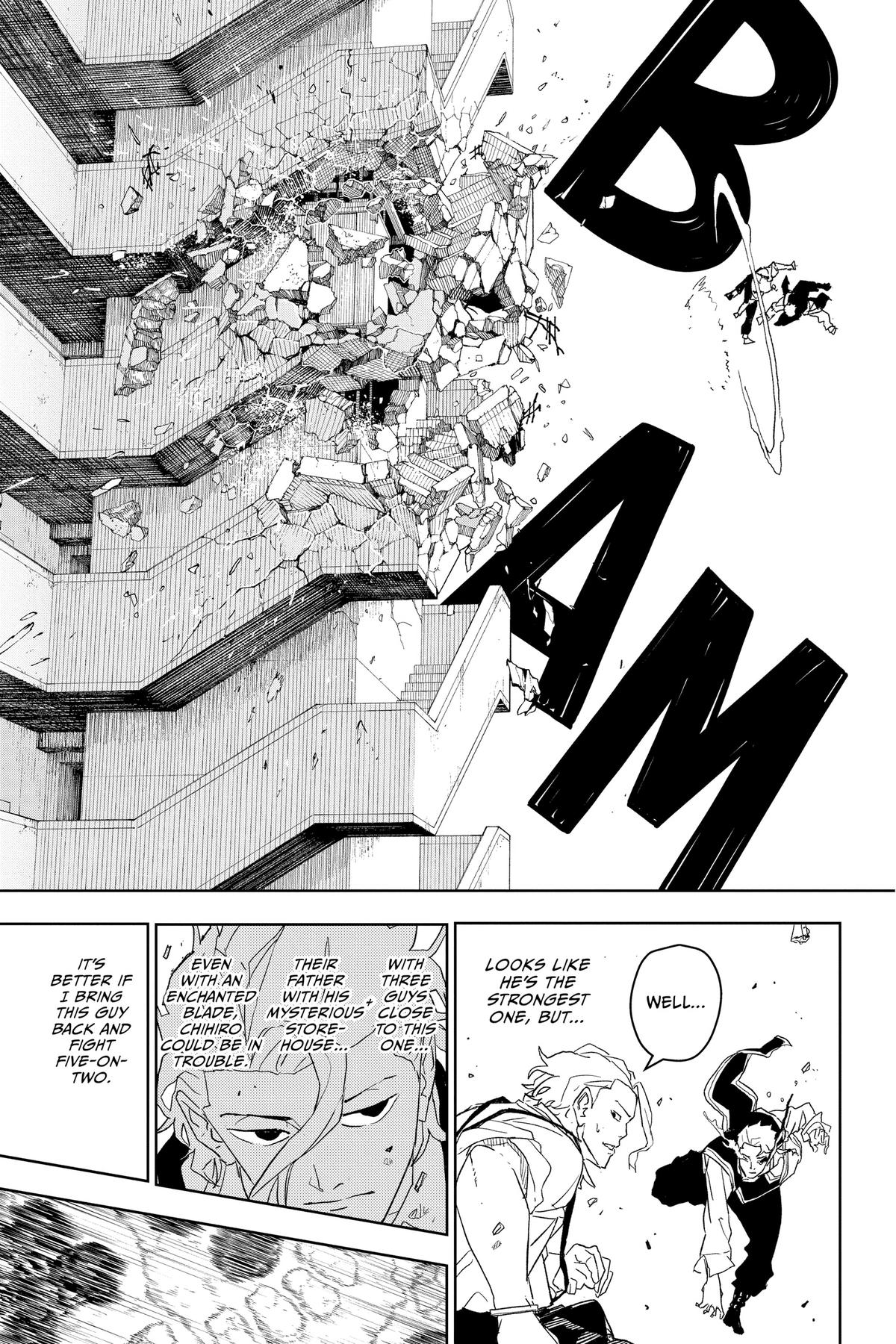 Kagurabachi Manga Chapter 25 page 3 - Deal scene