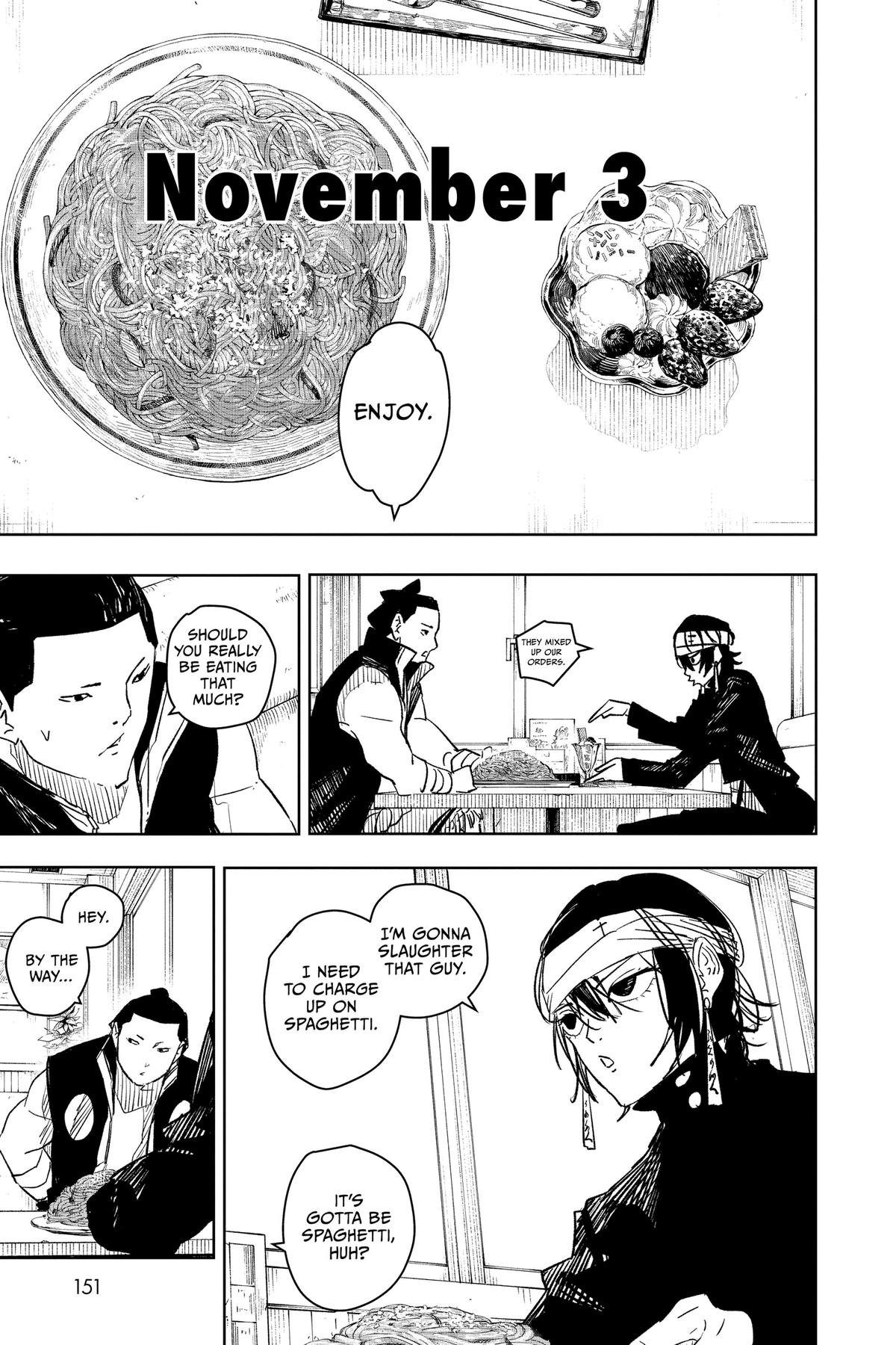 Kagurabachi Manga Chapter 26 page 1 - Confidence scene