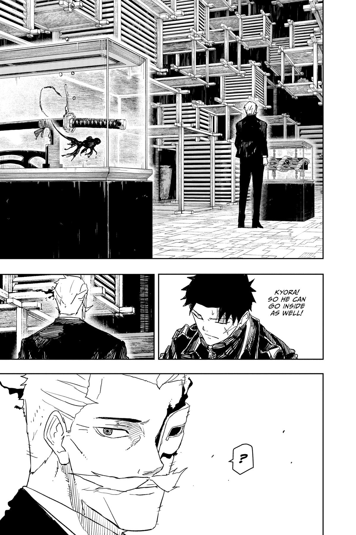 Kagurabachi Manga Chapter 26 page 13 - Confidence scene