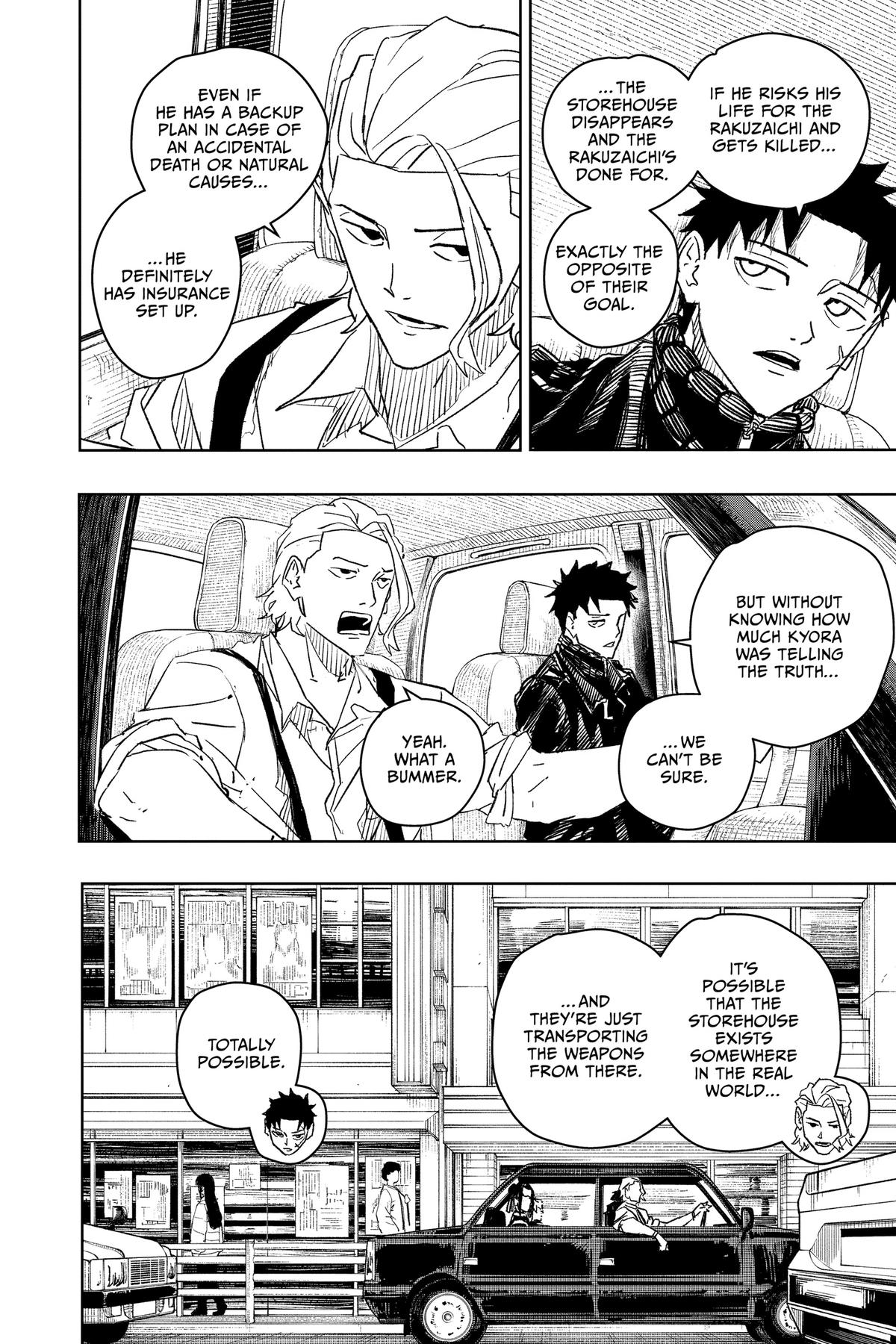 Kagurabachi Manga Chapter 26 page 4 - Confidence scene