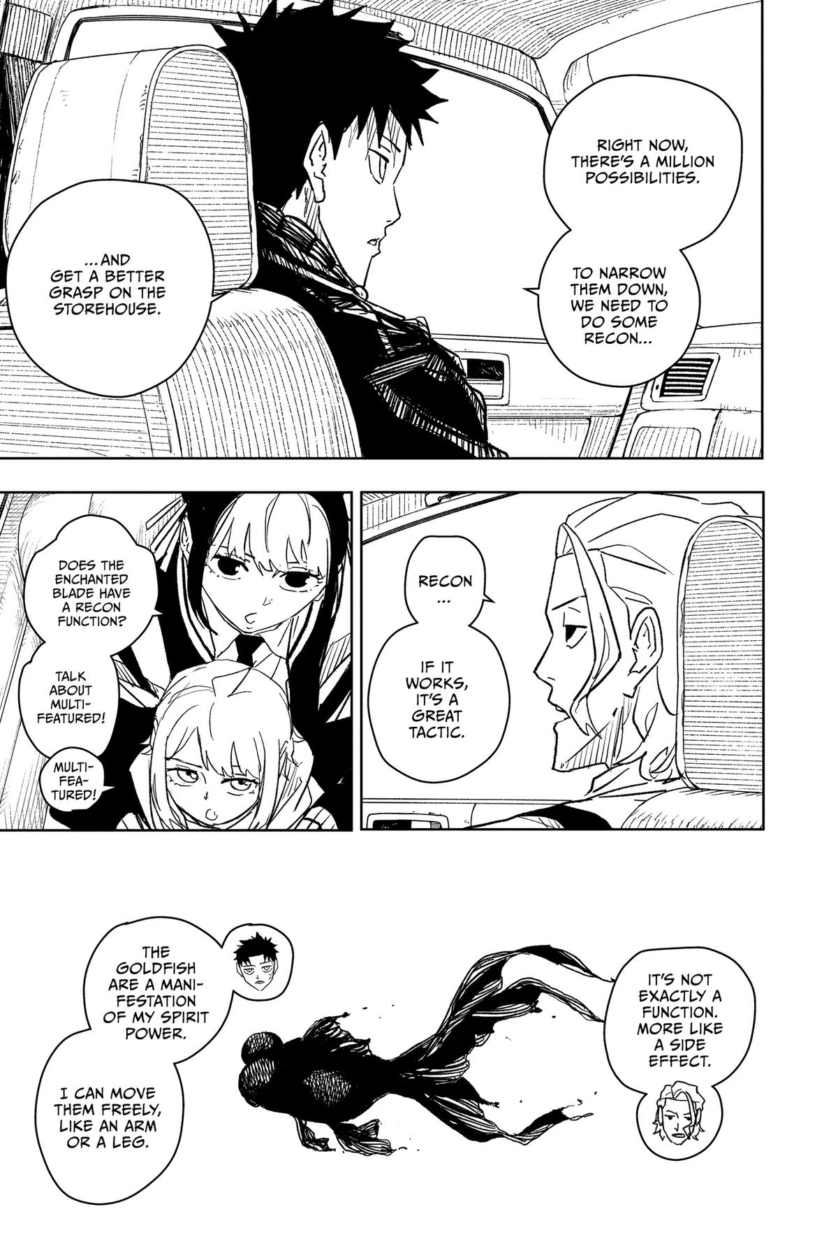 Kagurabachi Manga Chapter 26 page 5 - Confidence scene