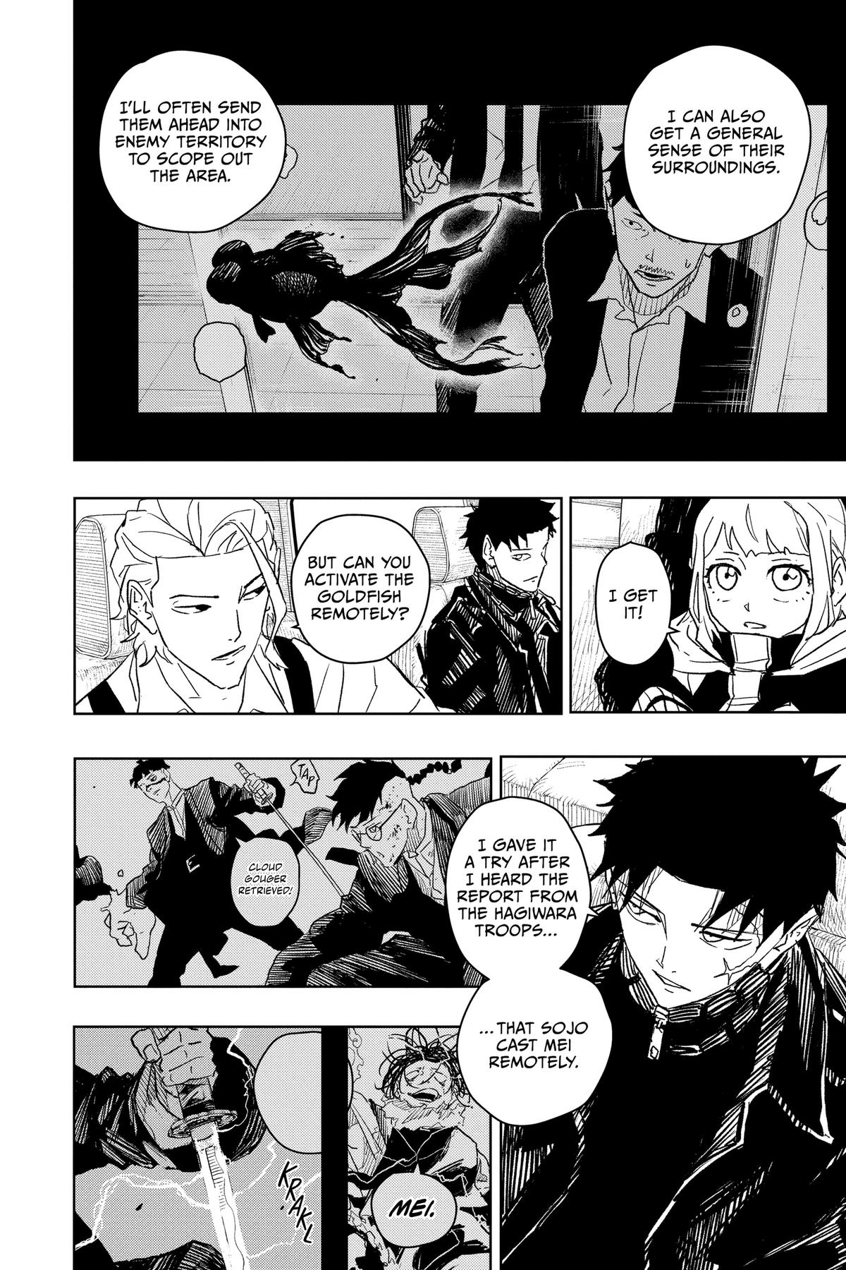 Kagurabachi Manga Chapter 26 page 6 - Confidence scene