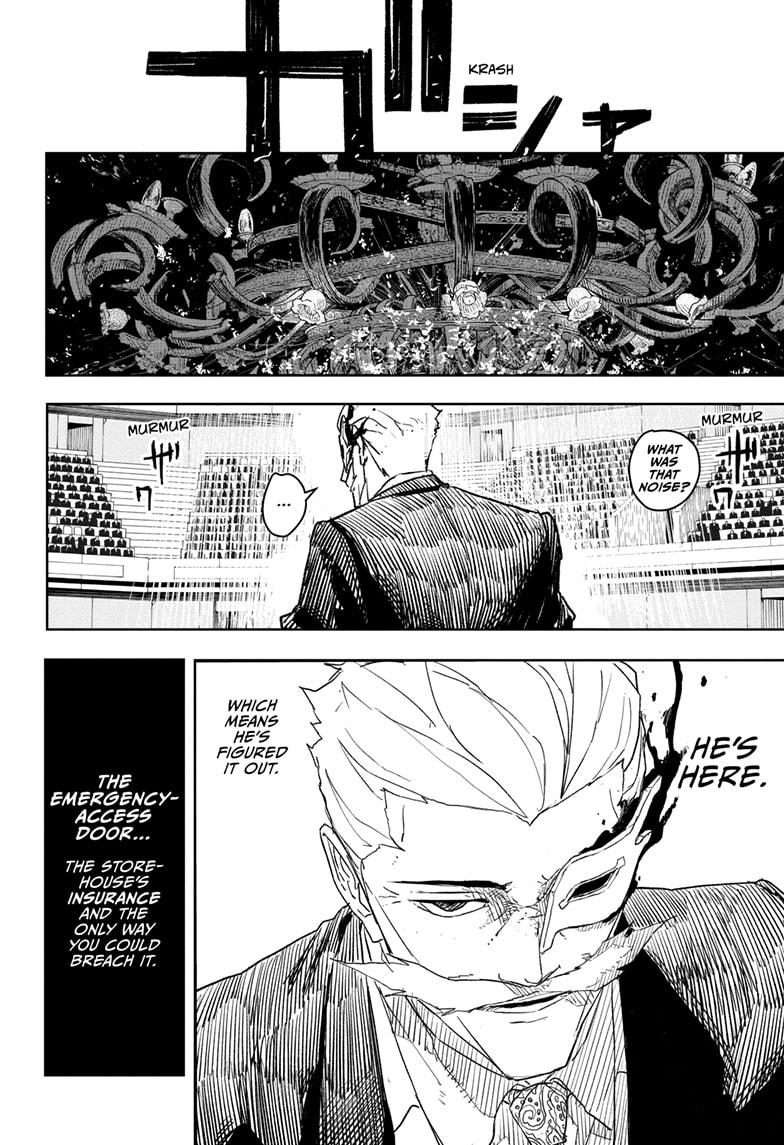 Kagurabachi Manga Chapter 28 page 10 - Breach scene