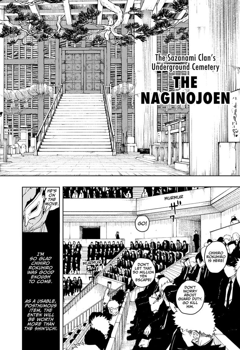 Kagurabachi Manga Chapter 28 page 12 - Breach scene