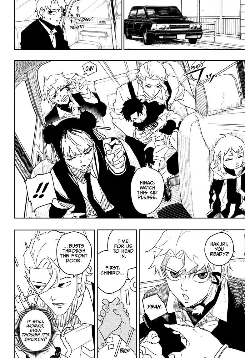 Kagurabachi Manga Chapter 28 page 14 - Breach scene