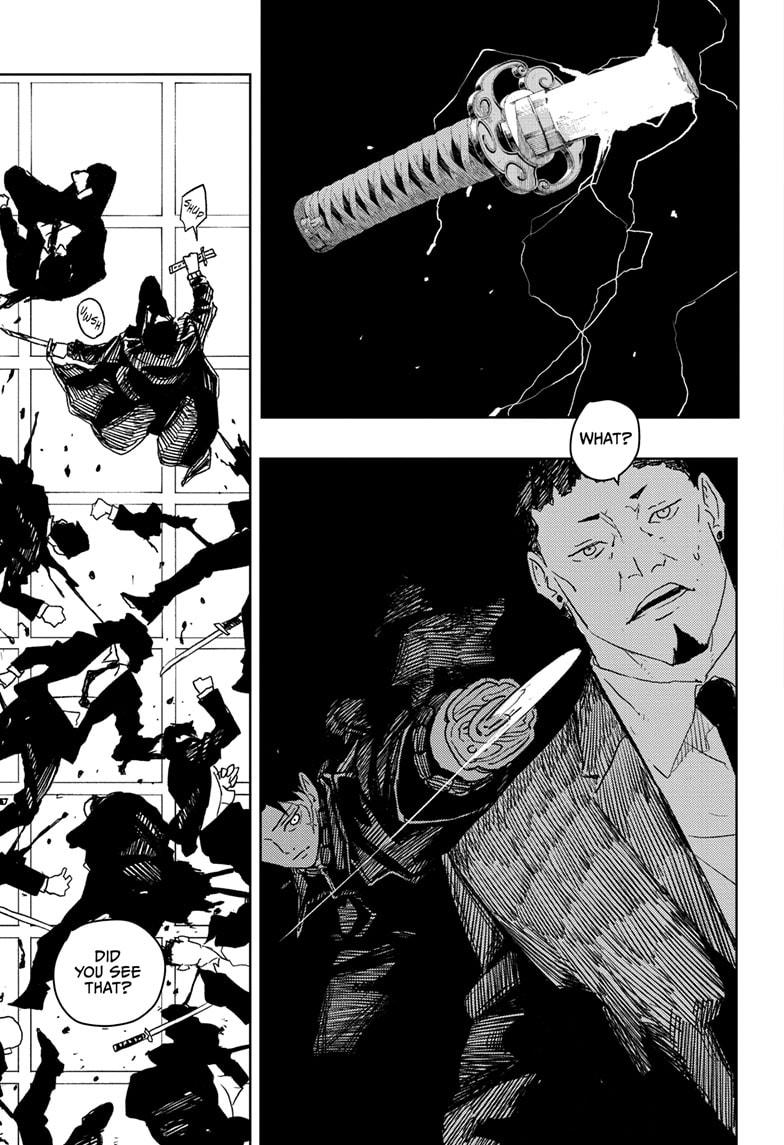 Kagurabachi Manga Chapter 28 page 17 - Breach scene