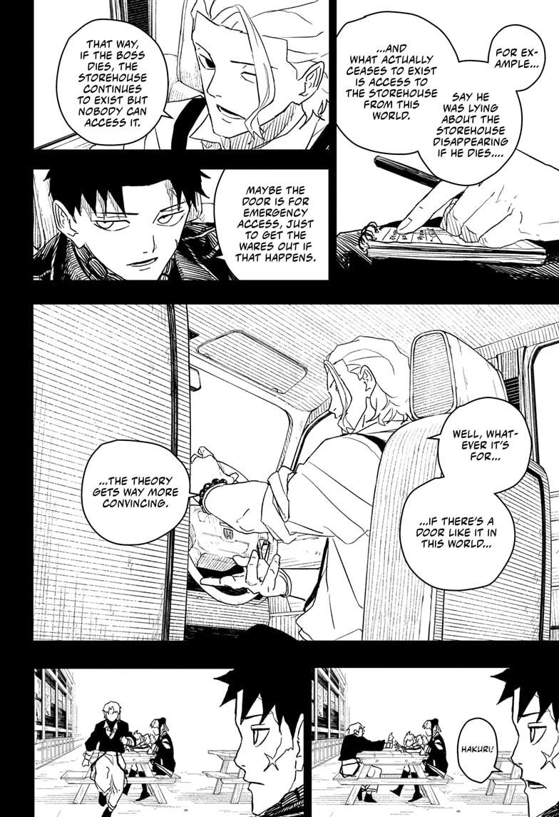 Kagurabachi Manga Chapter 28 page 8 - Breach scene