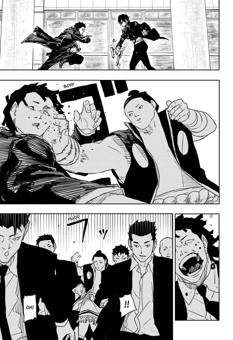 Kagurabachi Manga Chapter 29 page 16 - Selection scene