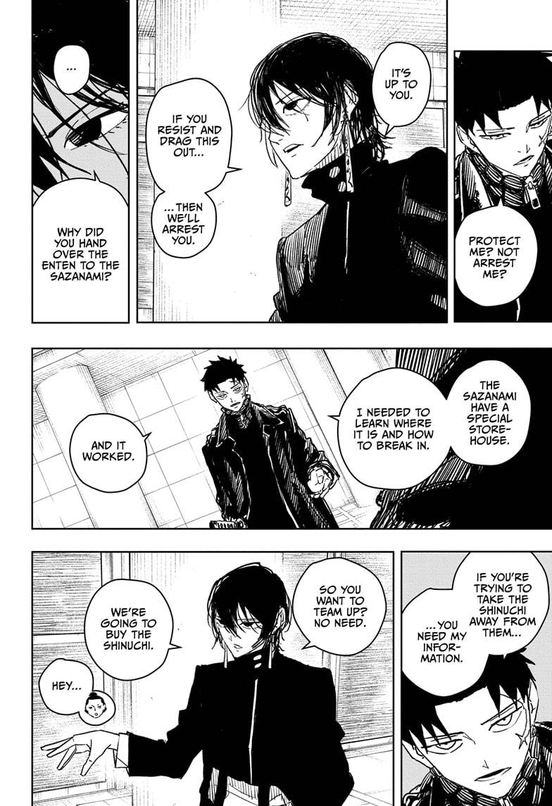 Kagurabachi Manga Chapter 29 page 9 - Selection scene