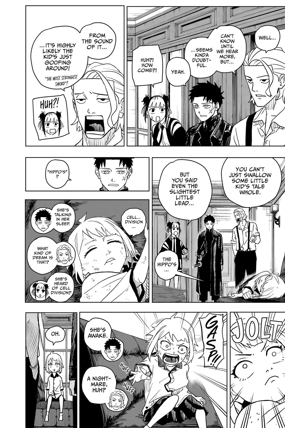 Kagurabachi Manga Chapter 3 page 10 - Witness scene