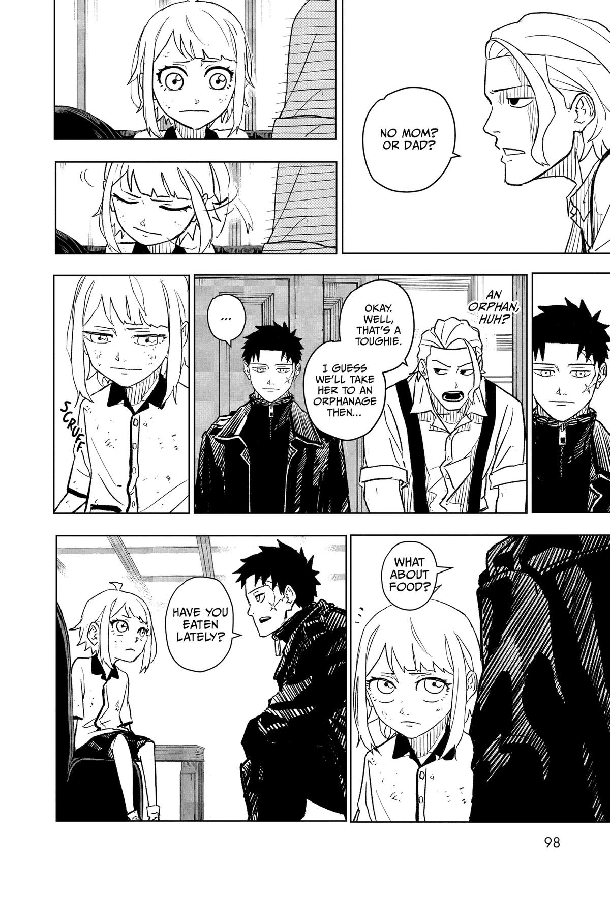 Kagurabachi Manga Chapter 3 page 12 - Witness scene