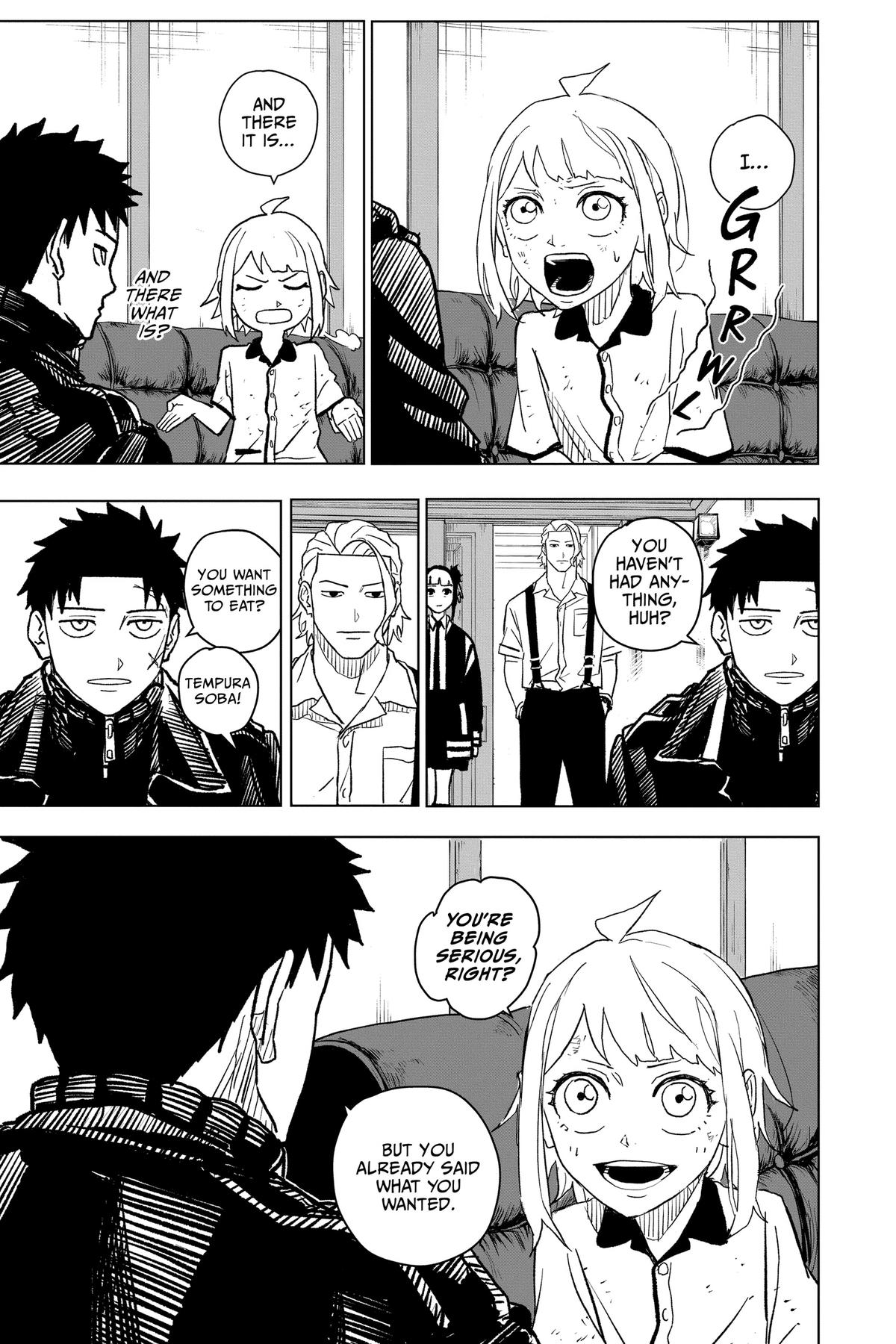 Kagurabachi Manga Chapter 3 page 13 - Witness scene