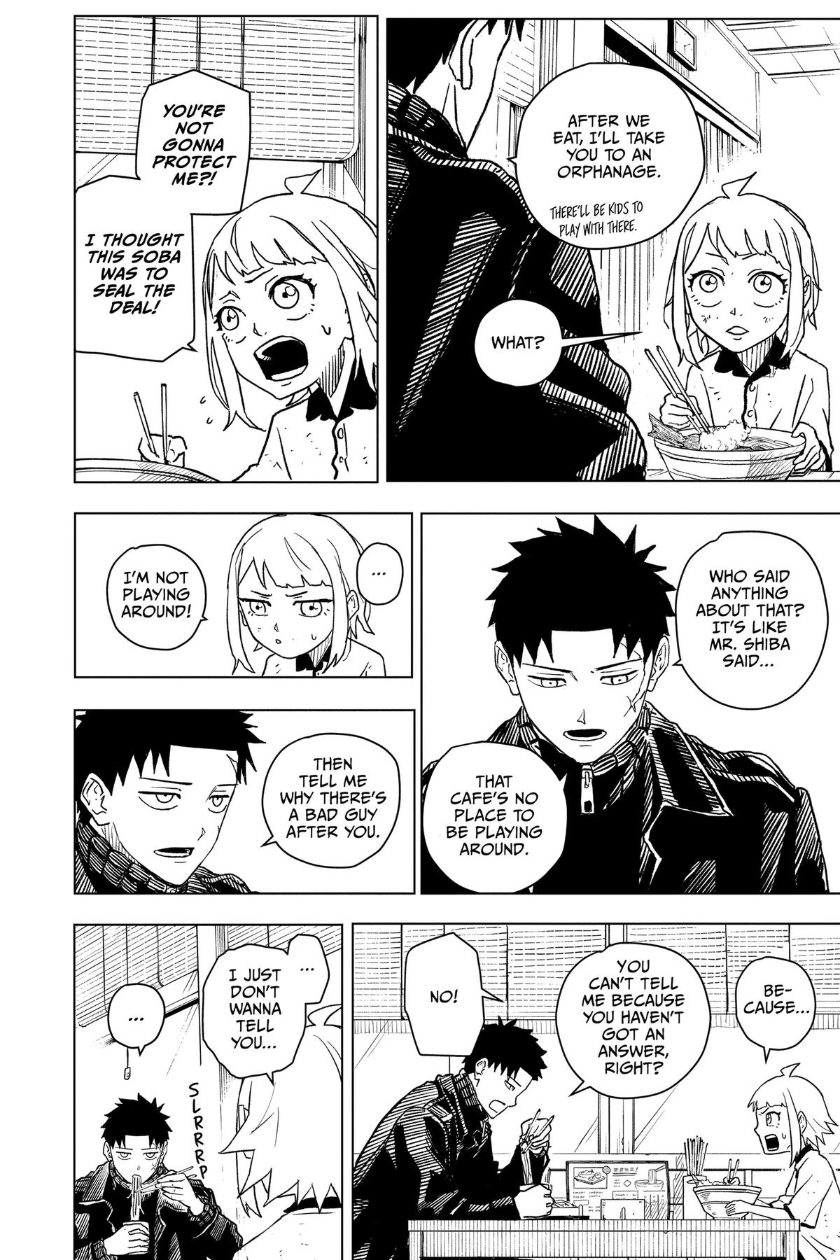 Kagurabachi Manga Chapter 3 page 16 - Witness scene