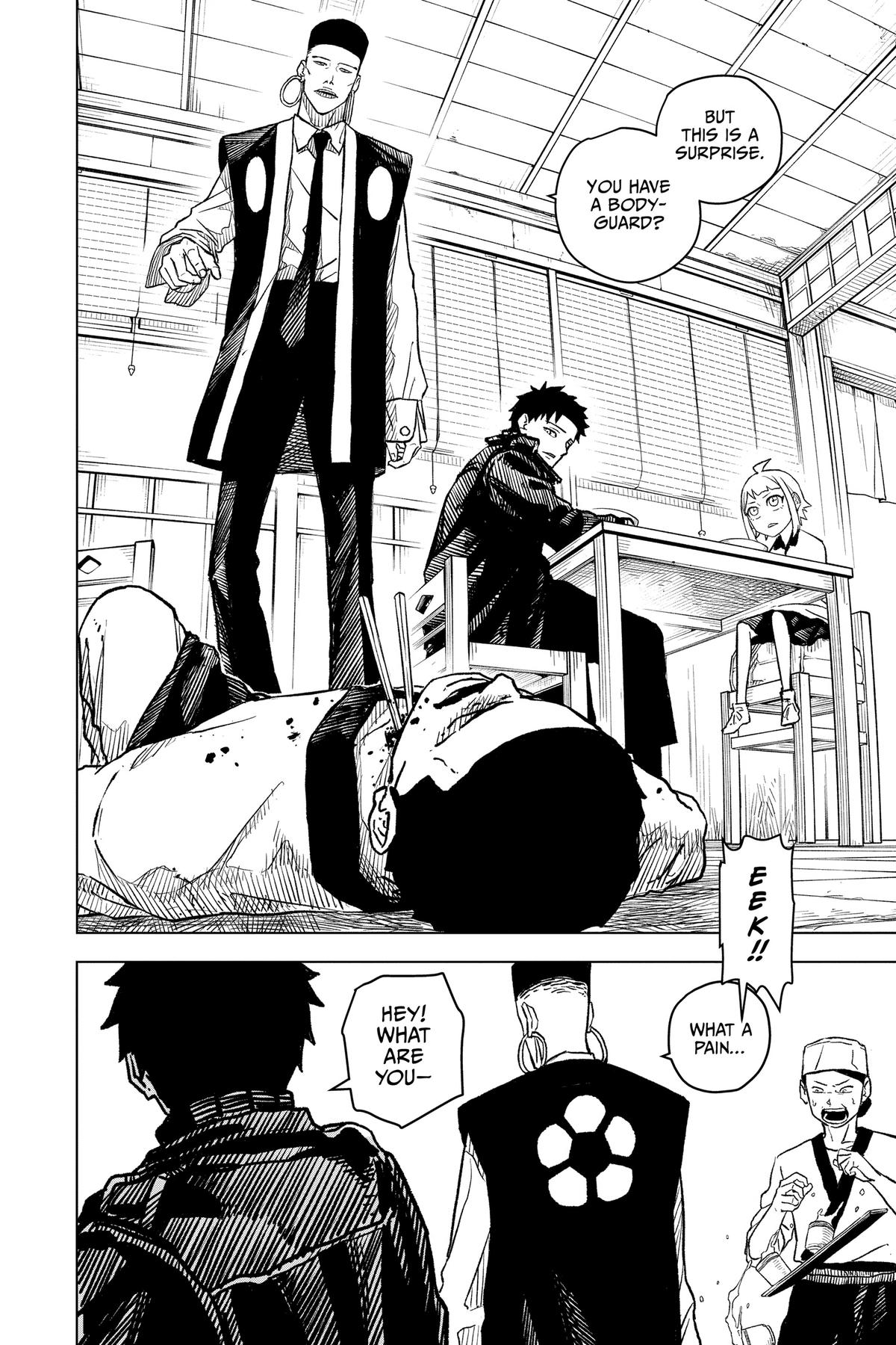 Kagurabachi Manga Chapter 3 page 20 - Witness scene