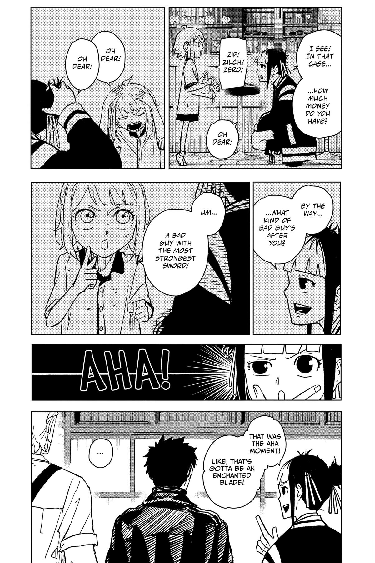 Kagurabachi Manga Chapter 3 page 9 - Witness scene
