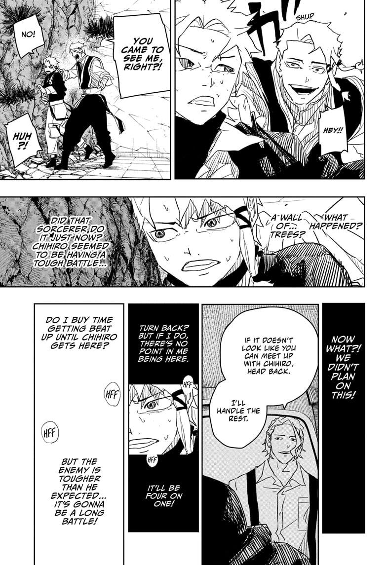 Kagurabachi Manga Chapter 30 page 13 - Intruders scene