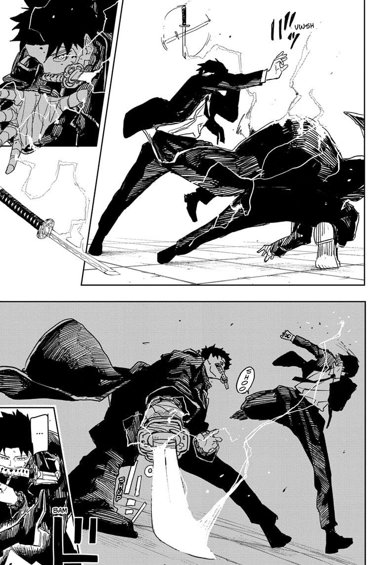 Kagurabachi Manga Chapter 30 page 17 - Intruders scene