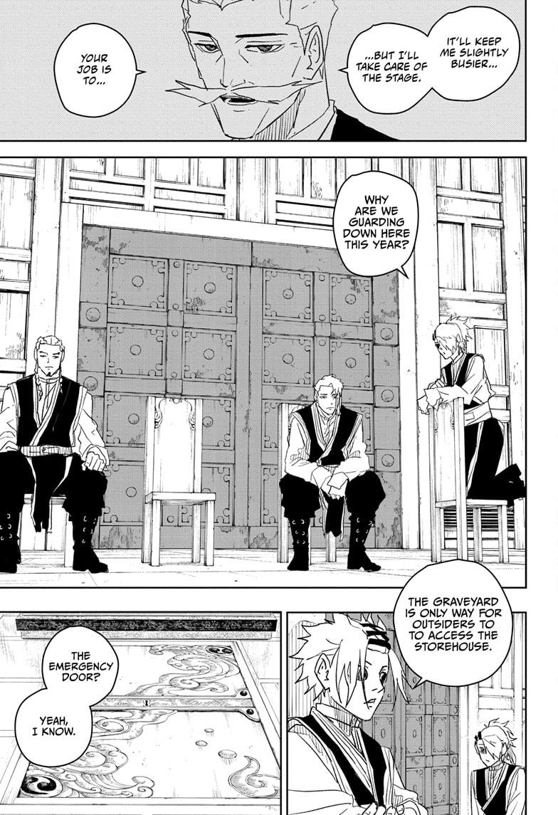 Kagurabachi Manga Chapter 30 page 3 - Intruders scene