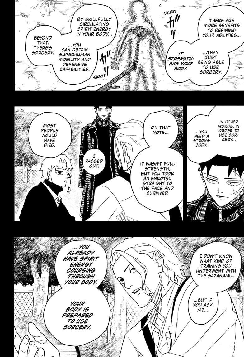 Kagurabachi Manga Chapter 32 page 14 - Selection scene