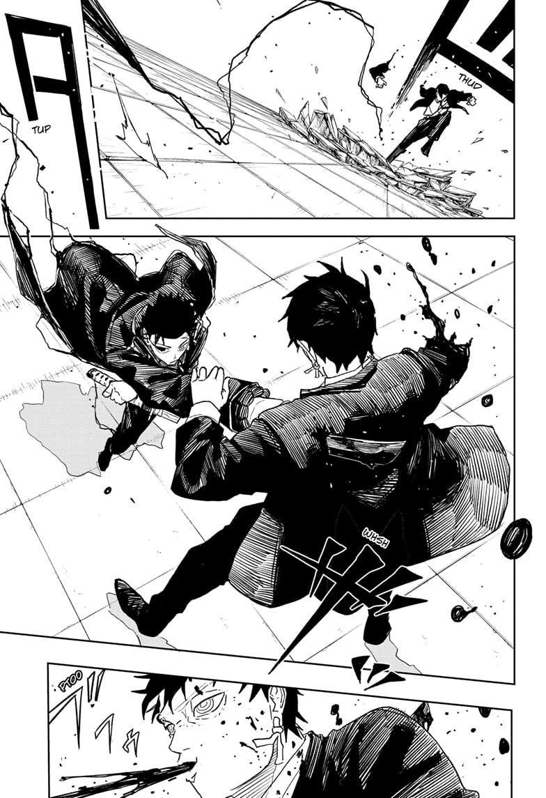 Kagurabachi Manga Chapter 32 page 5 - Selection scene